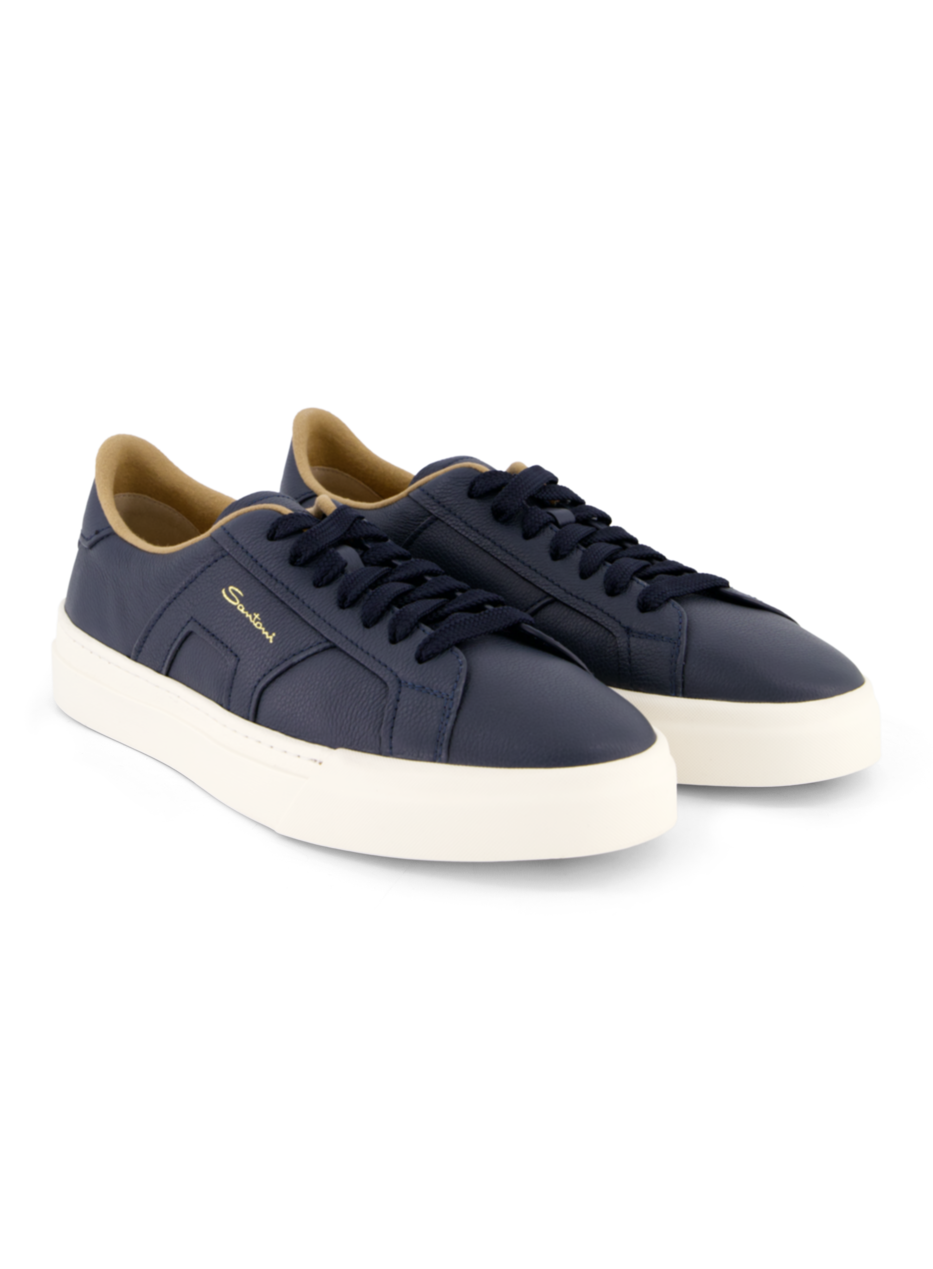 Sneakers van leer | BLUE NAVY