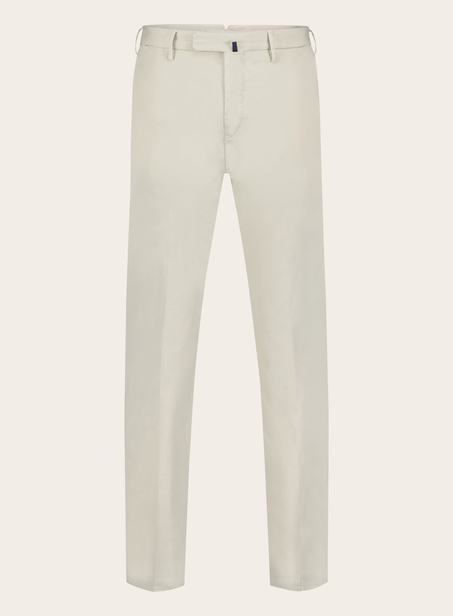 Slim-fit chino in stretch-katoen | Beige