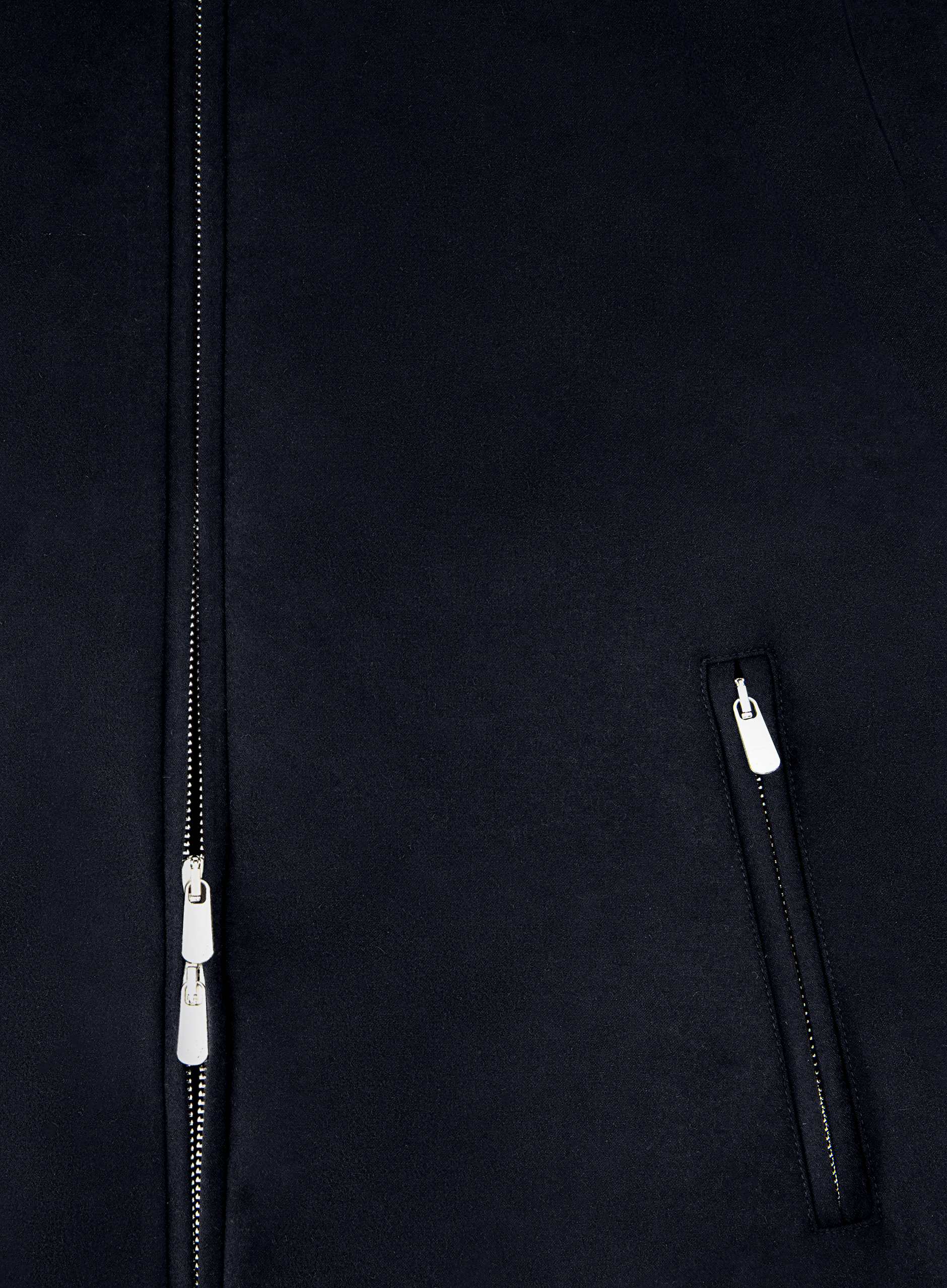 Bomberjack van cashmere | FULL_WIDTH | Zwart
