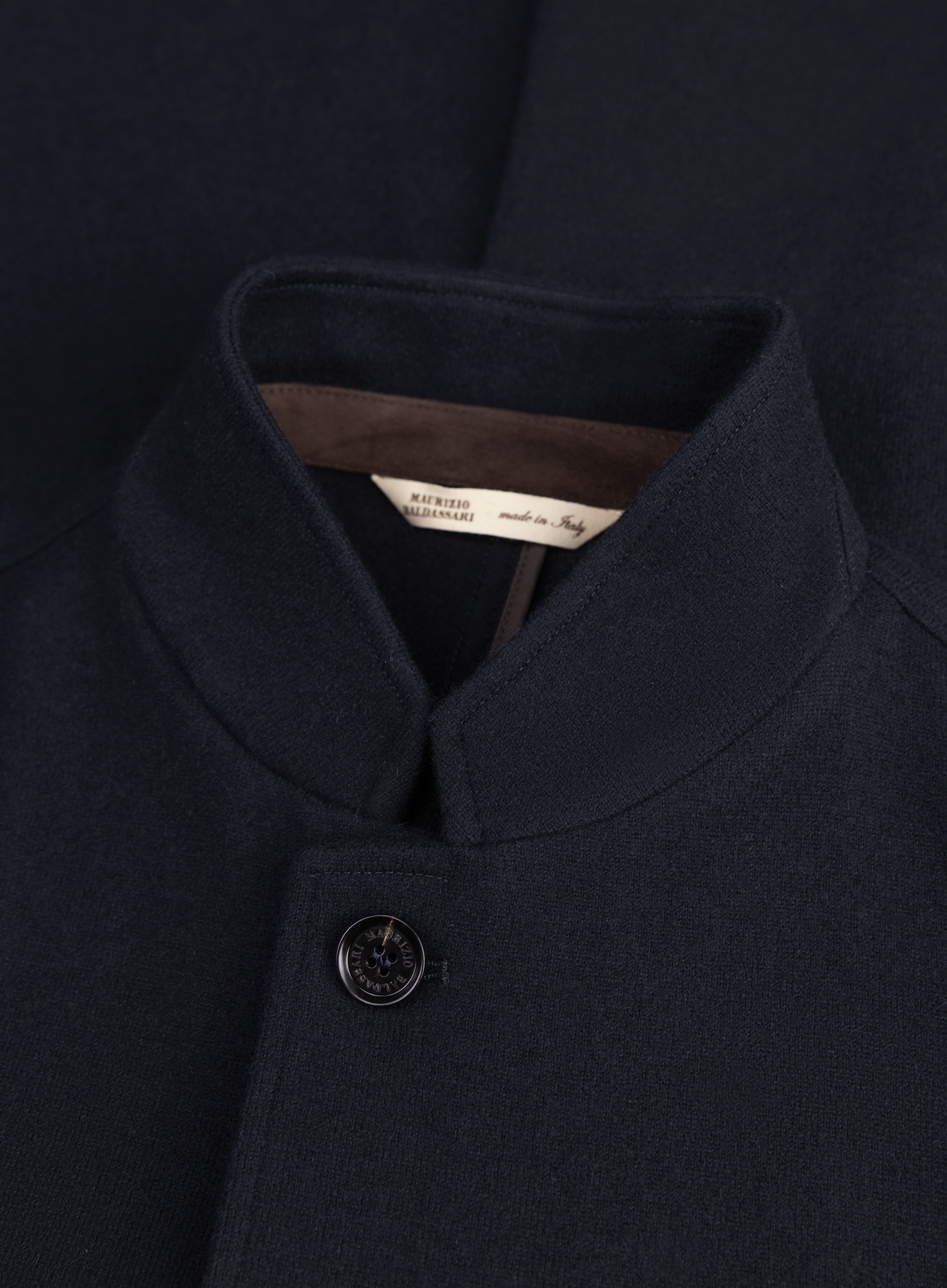 Jas van cashmere | FULL_WIDTH | BLUE NAVY