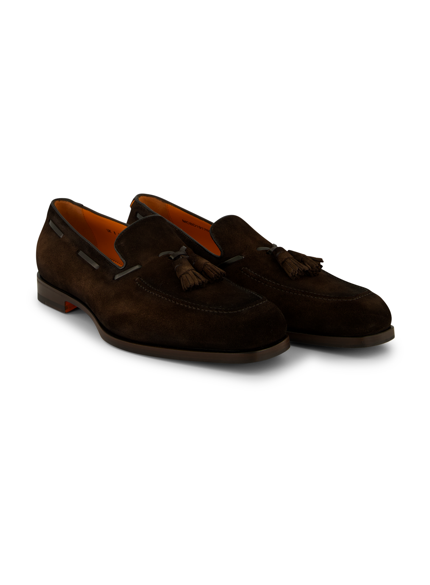 Tassel loafers van suède | D.Bruin
