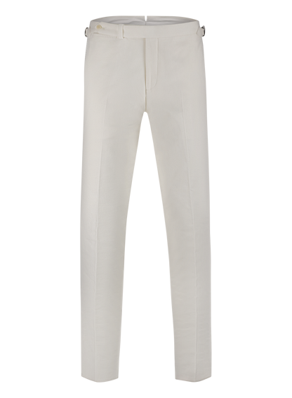 Pantalon van katoen | Wit