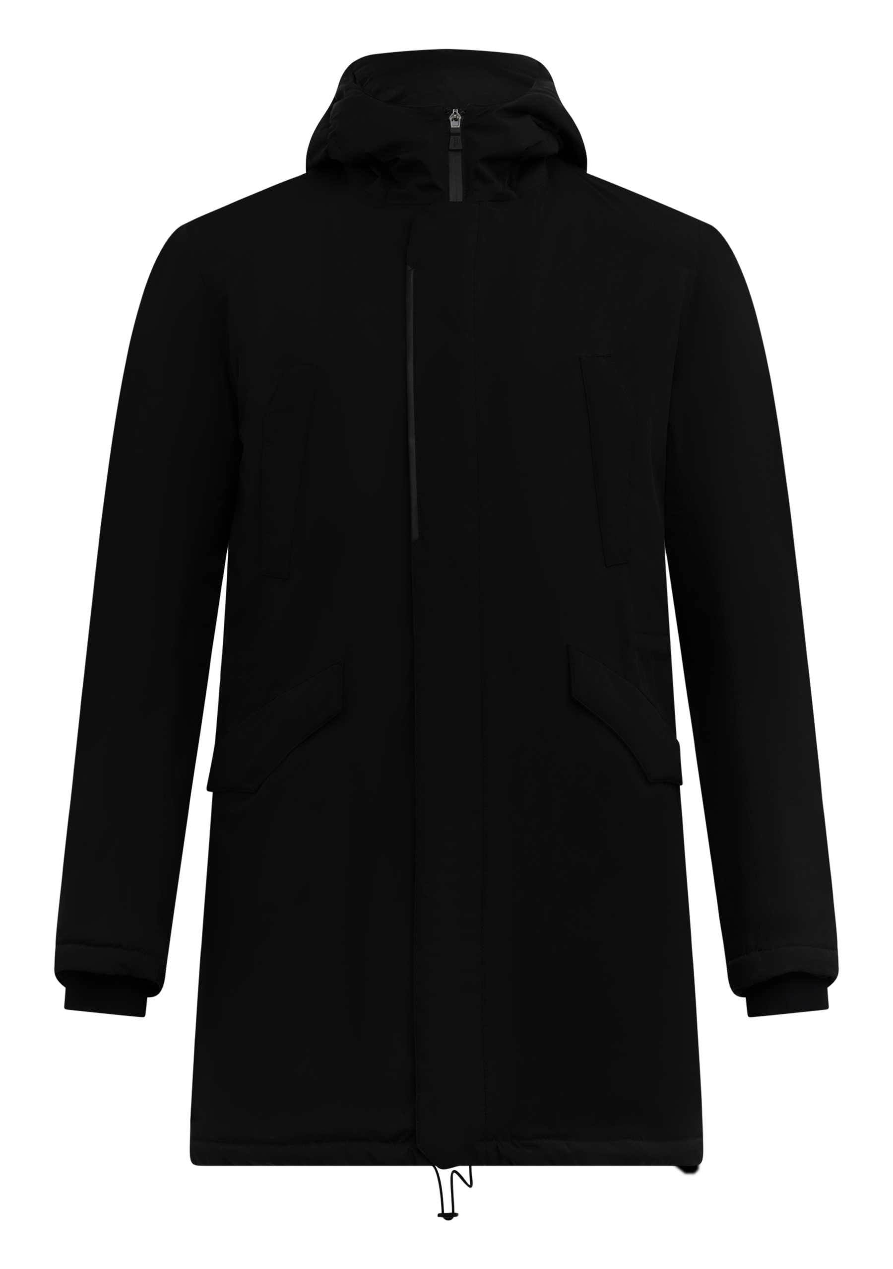 Waterafstotende jas | FULL_WIDTH | Zwart