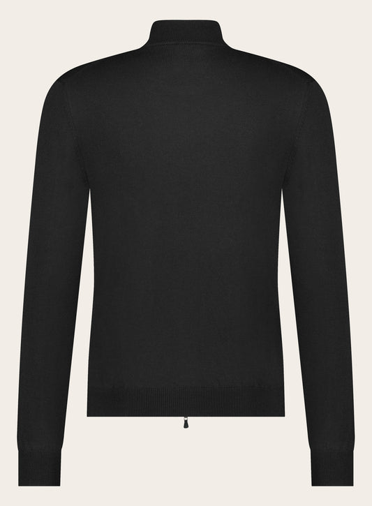 Slim-fit vest van wol