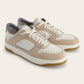 Low-top nubuck sneakers | Beige