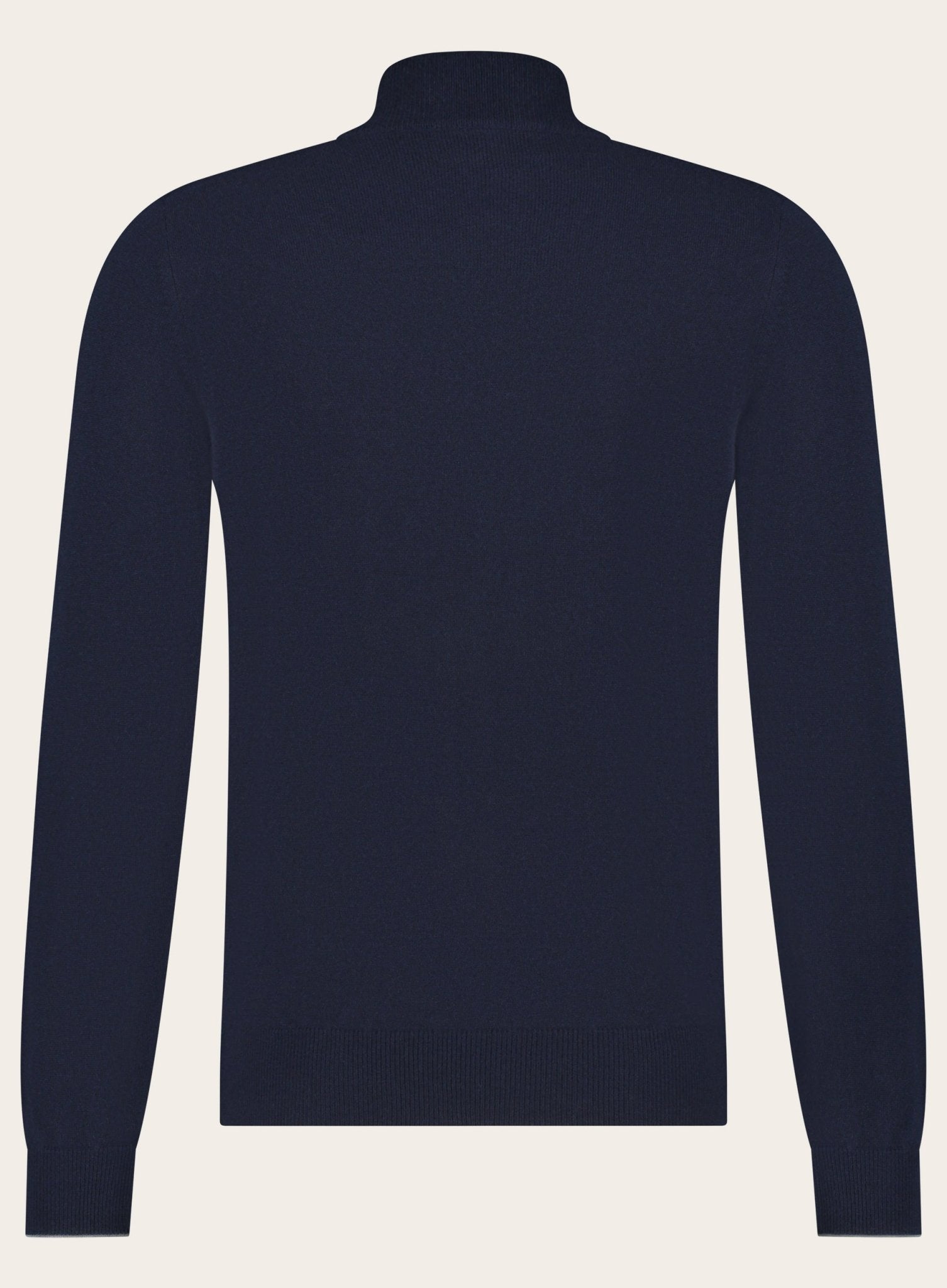 Ritsvest van cashmere | BLUE NAVY