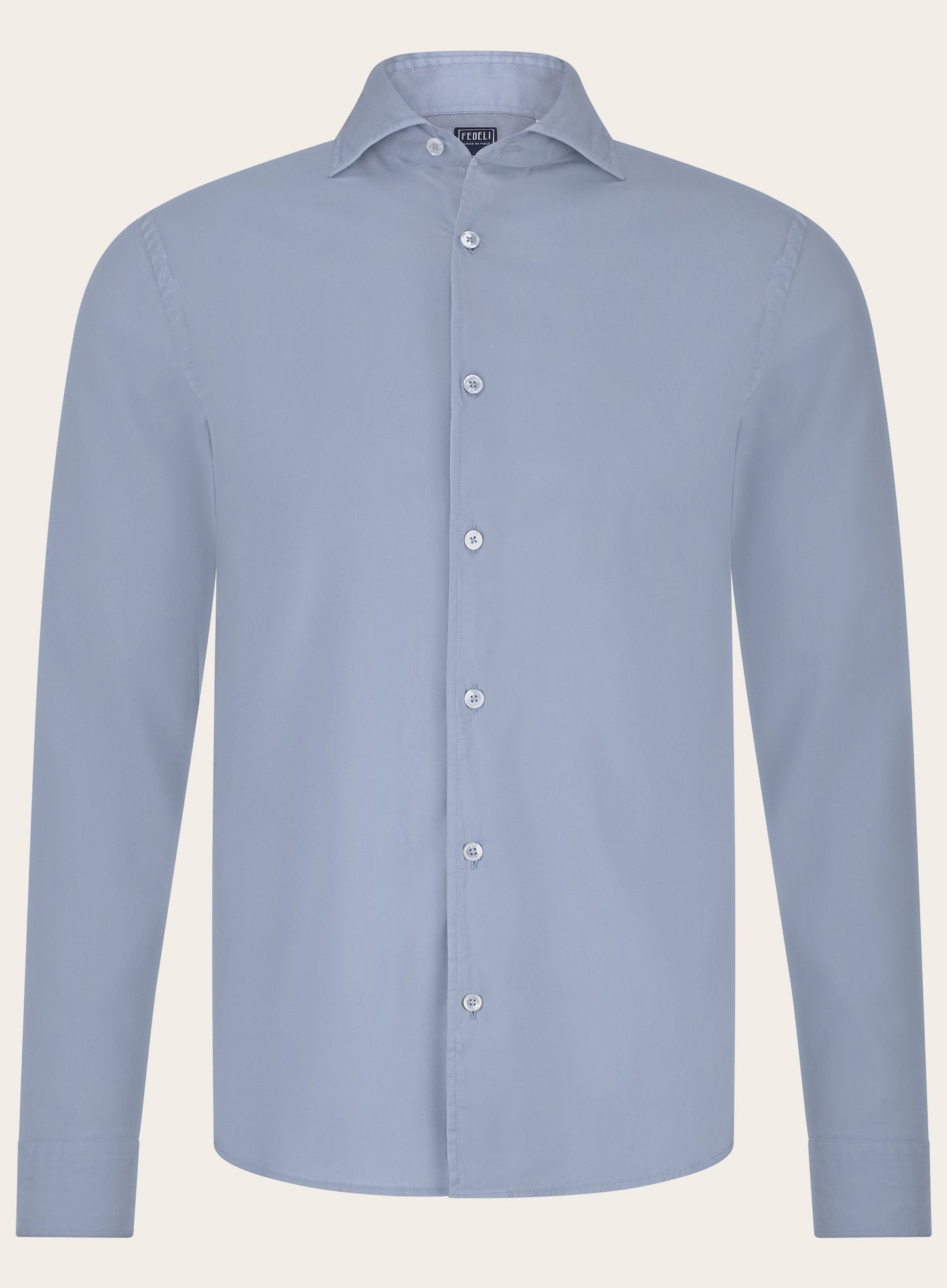 Shirt van katoen | L.Blauw