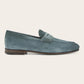 Penny loafers van suède | Blauw