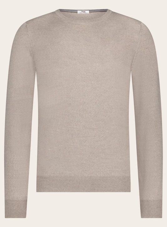 Crewneck van wol | L.BEIGE