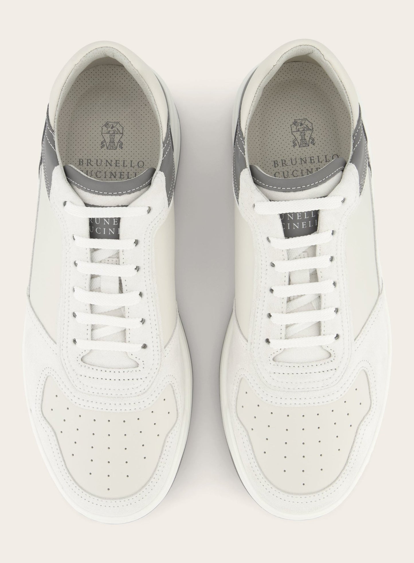 Sneakers van leer | Wit