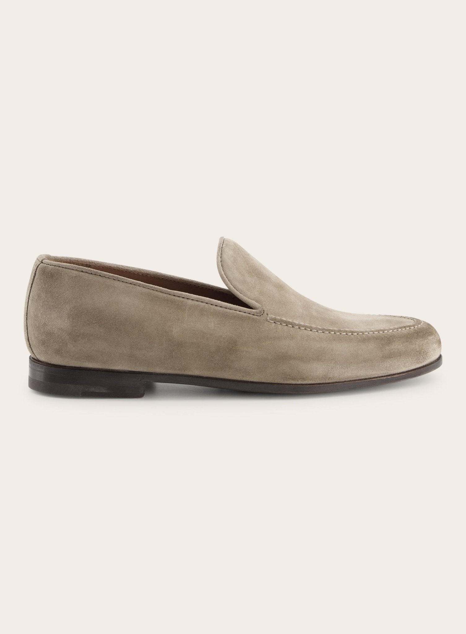 Suède loafers | TAUPE