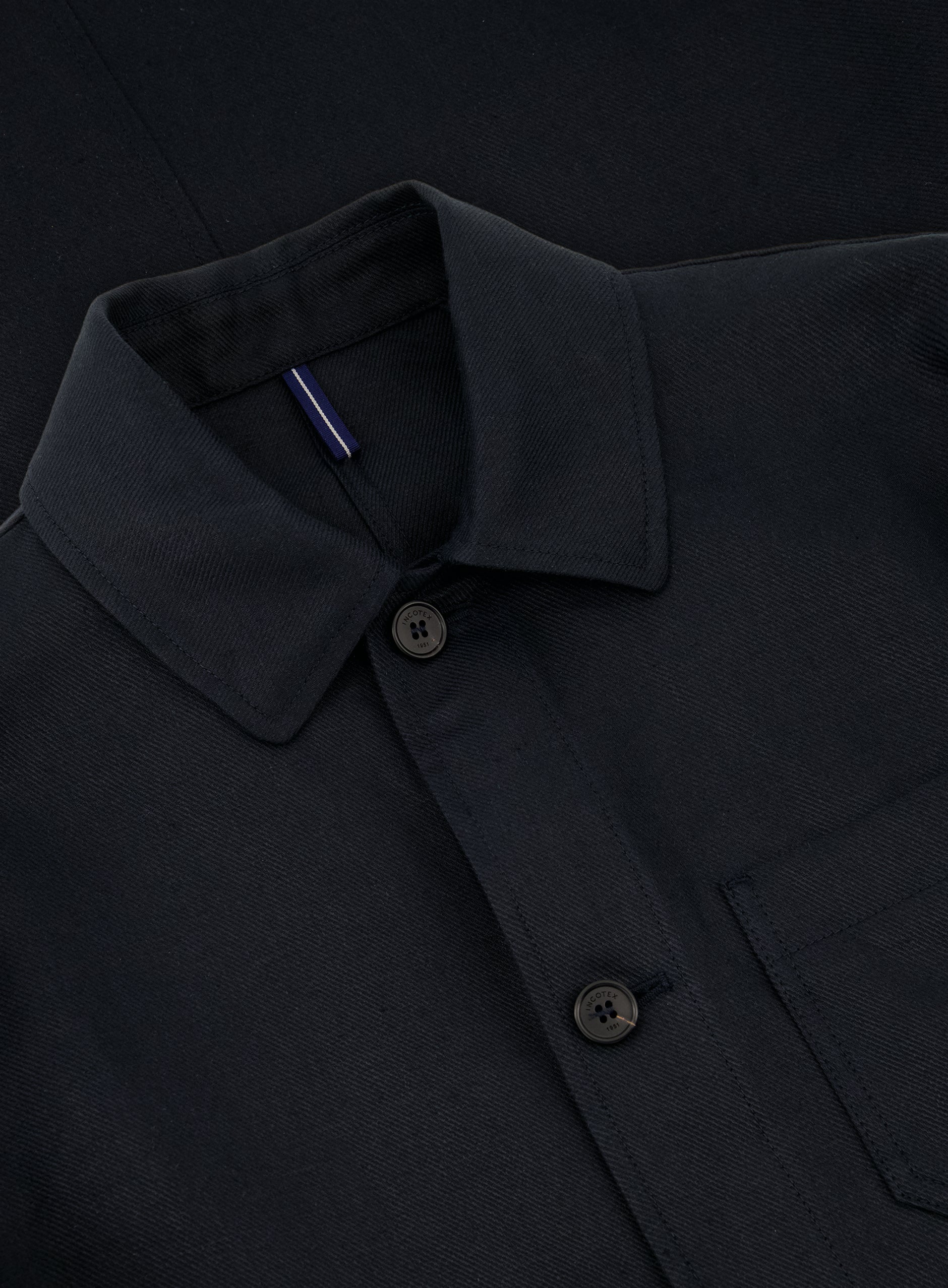 Overshirt van linnen | BLUE NAVY