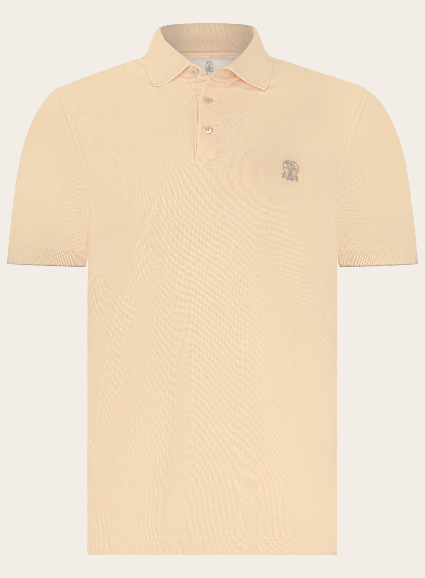 Poloshirt van katoen | L.Geel