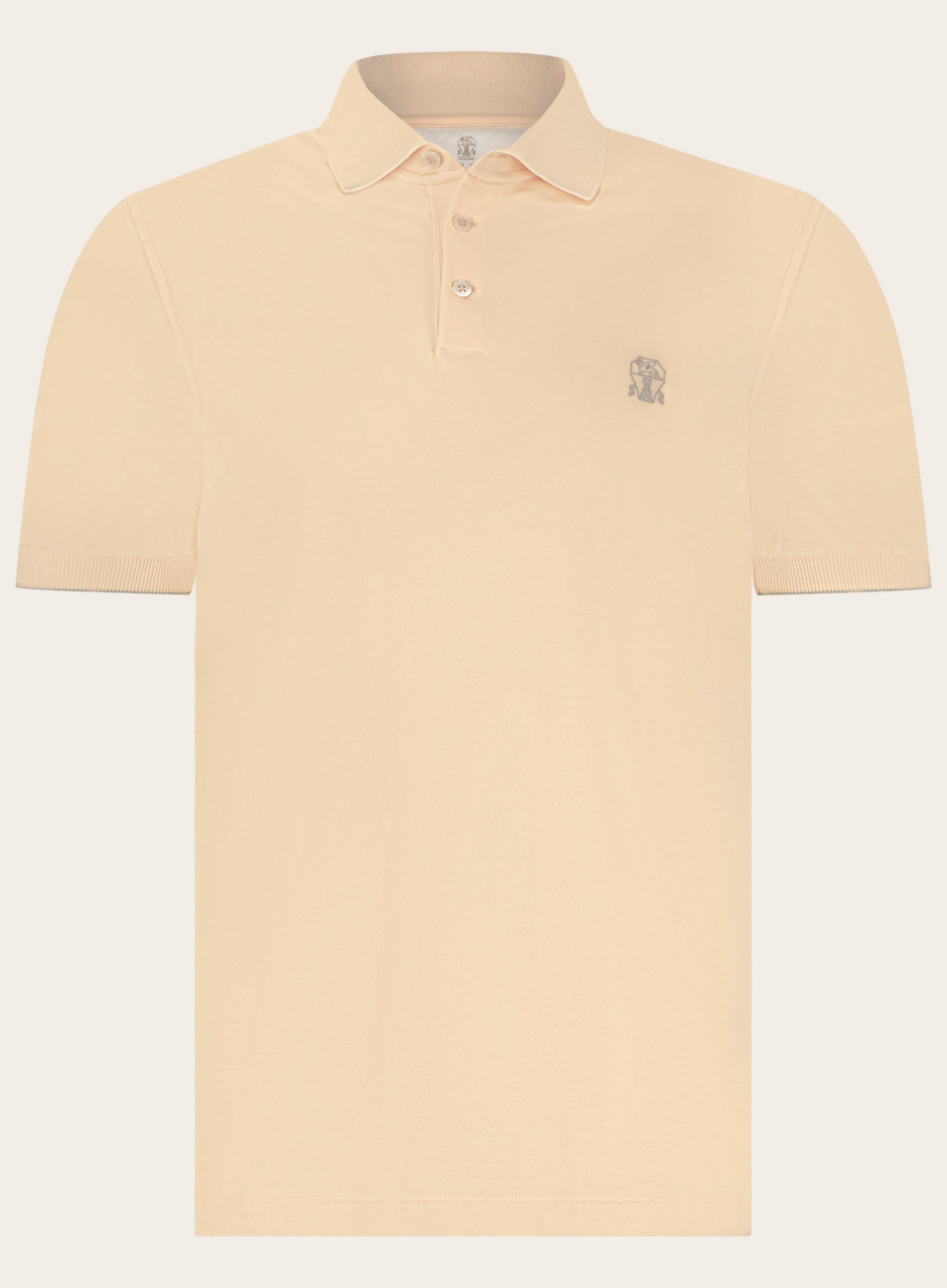 Poloshirt van katoen | L.Geel