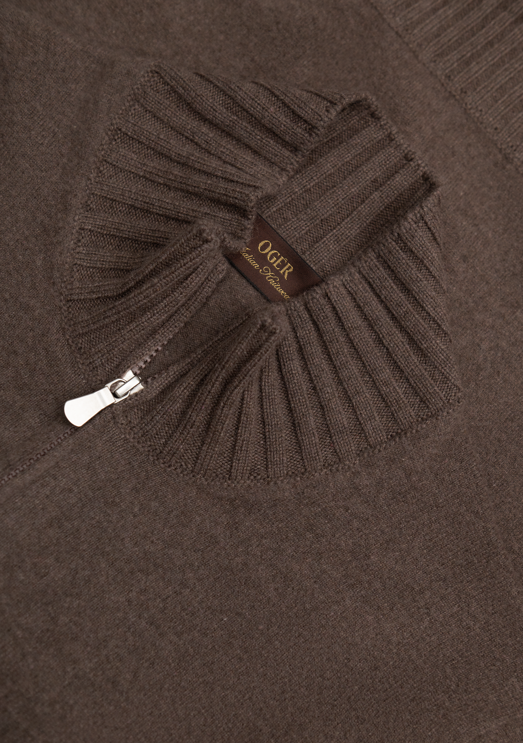 Cashmere ritsvest | FULL_WIDTH | TAUPE BRUIN