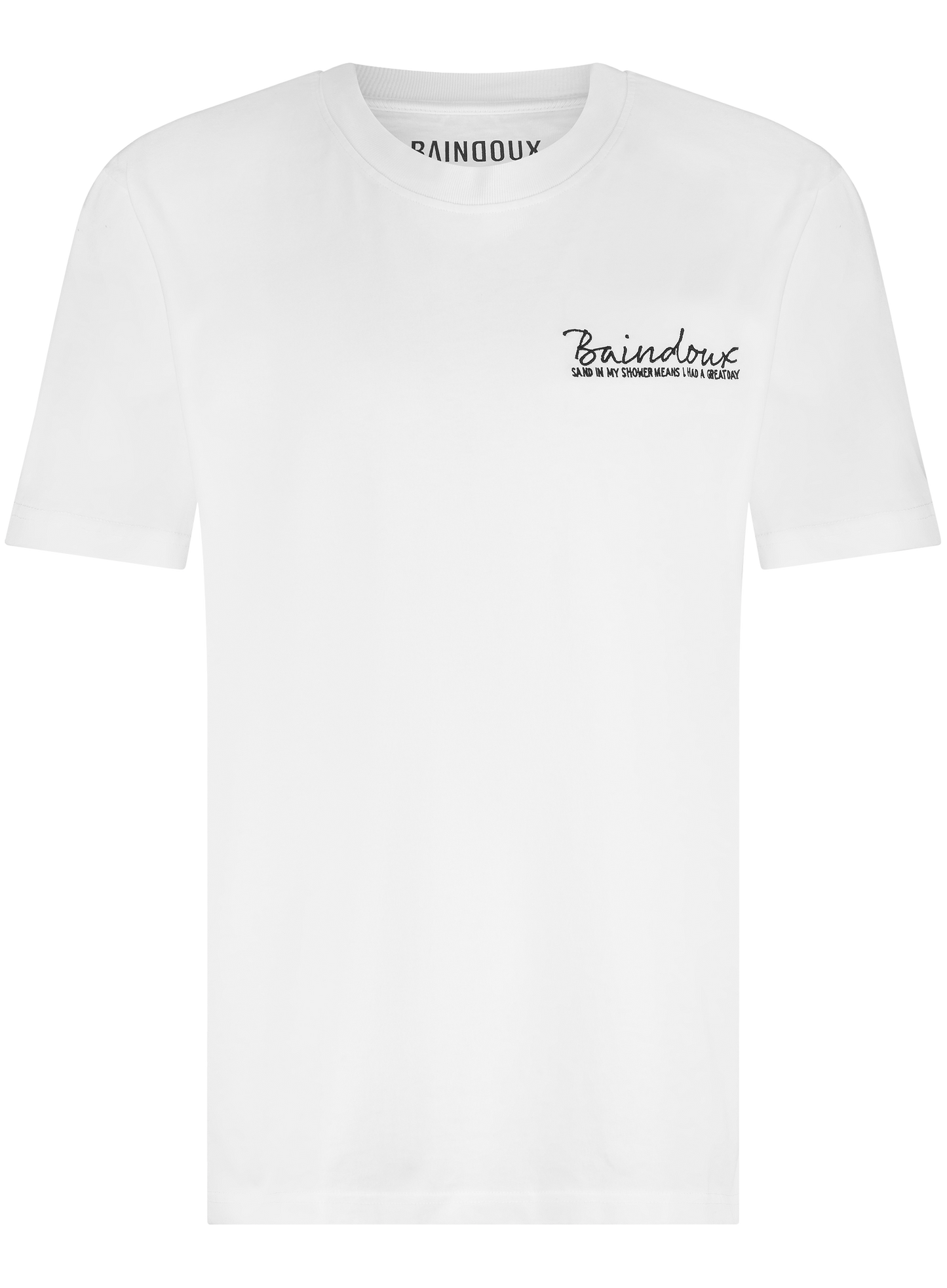 T-shirt van katoen | Wit