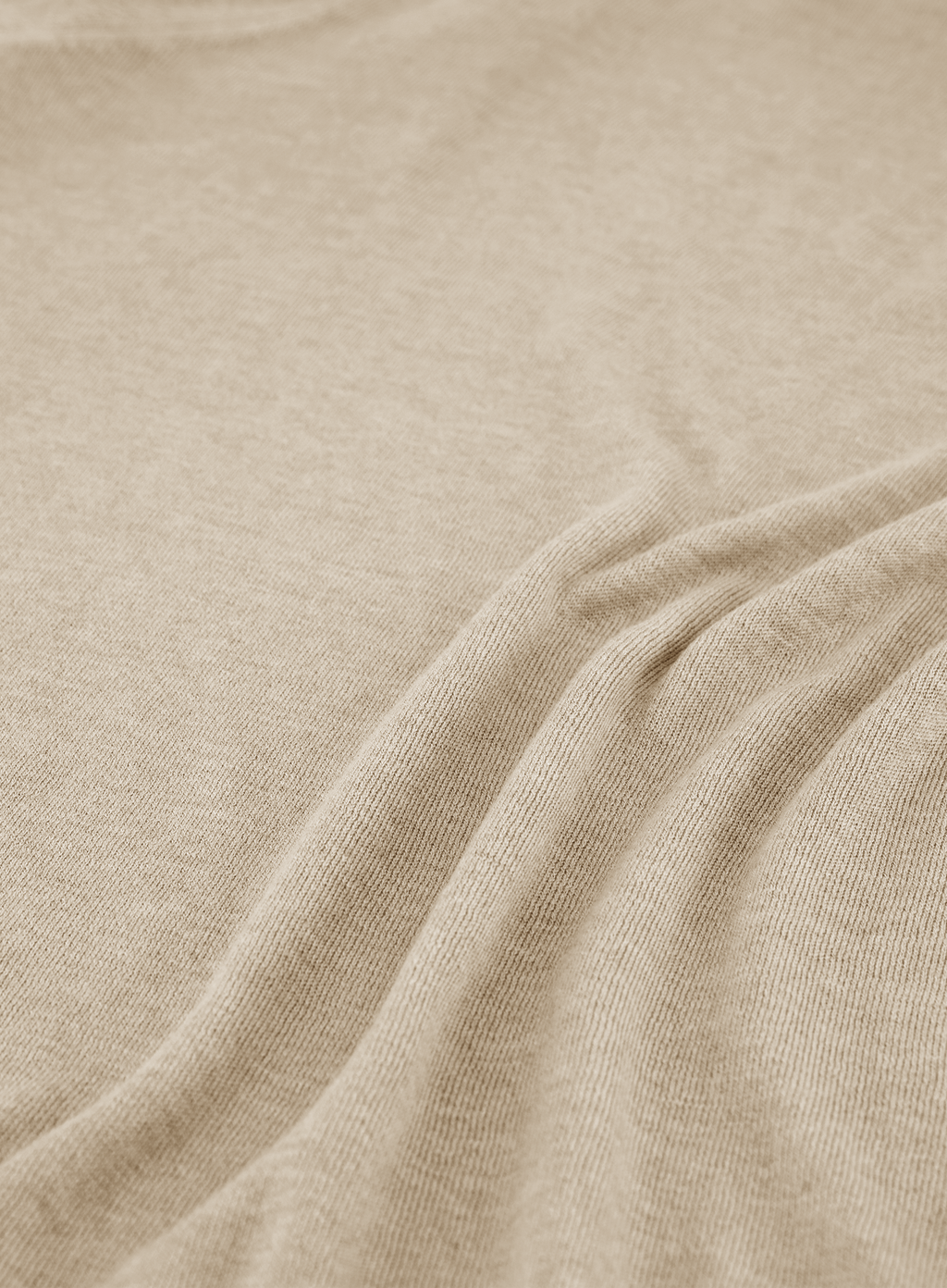 Poloshirt van zijde met ritssluiting | FULL_WIDTH | Beige