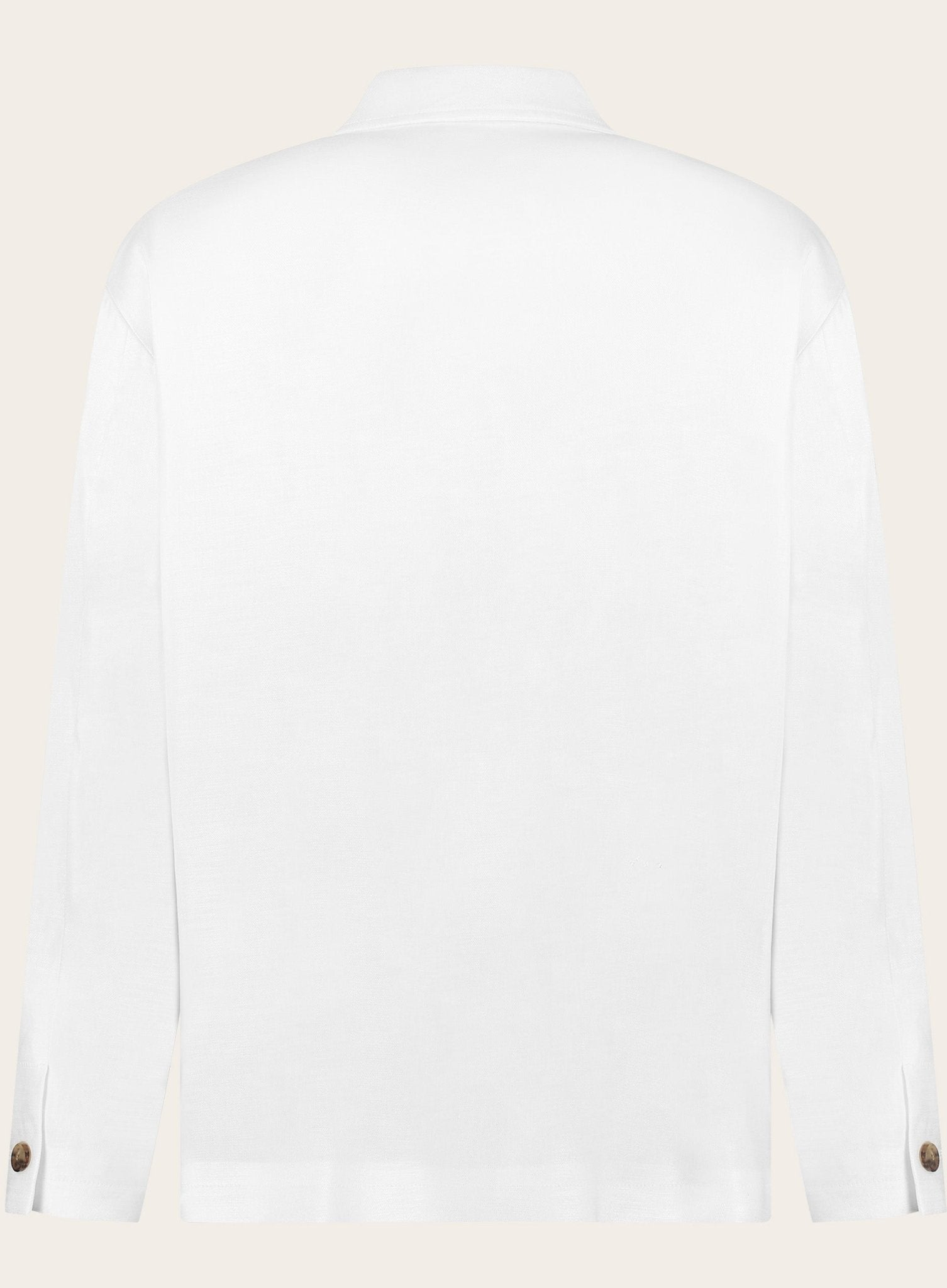 Overshirt van linnen | Wit
