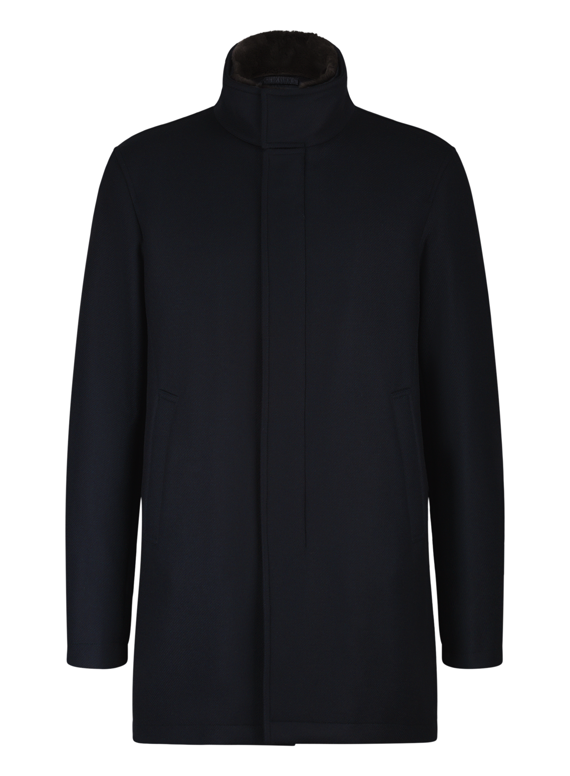 Mantel van wol | BLUE NAVY