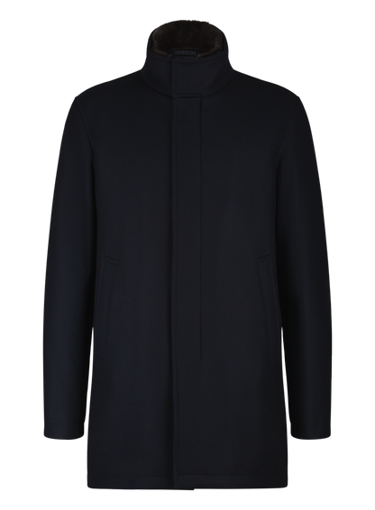 Mantel van wol | BLUE NAVY