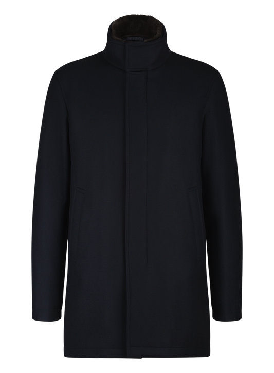 Mantel van wol | BLUE NAVY