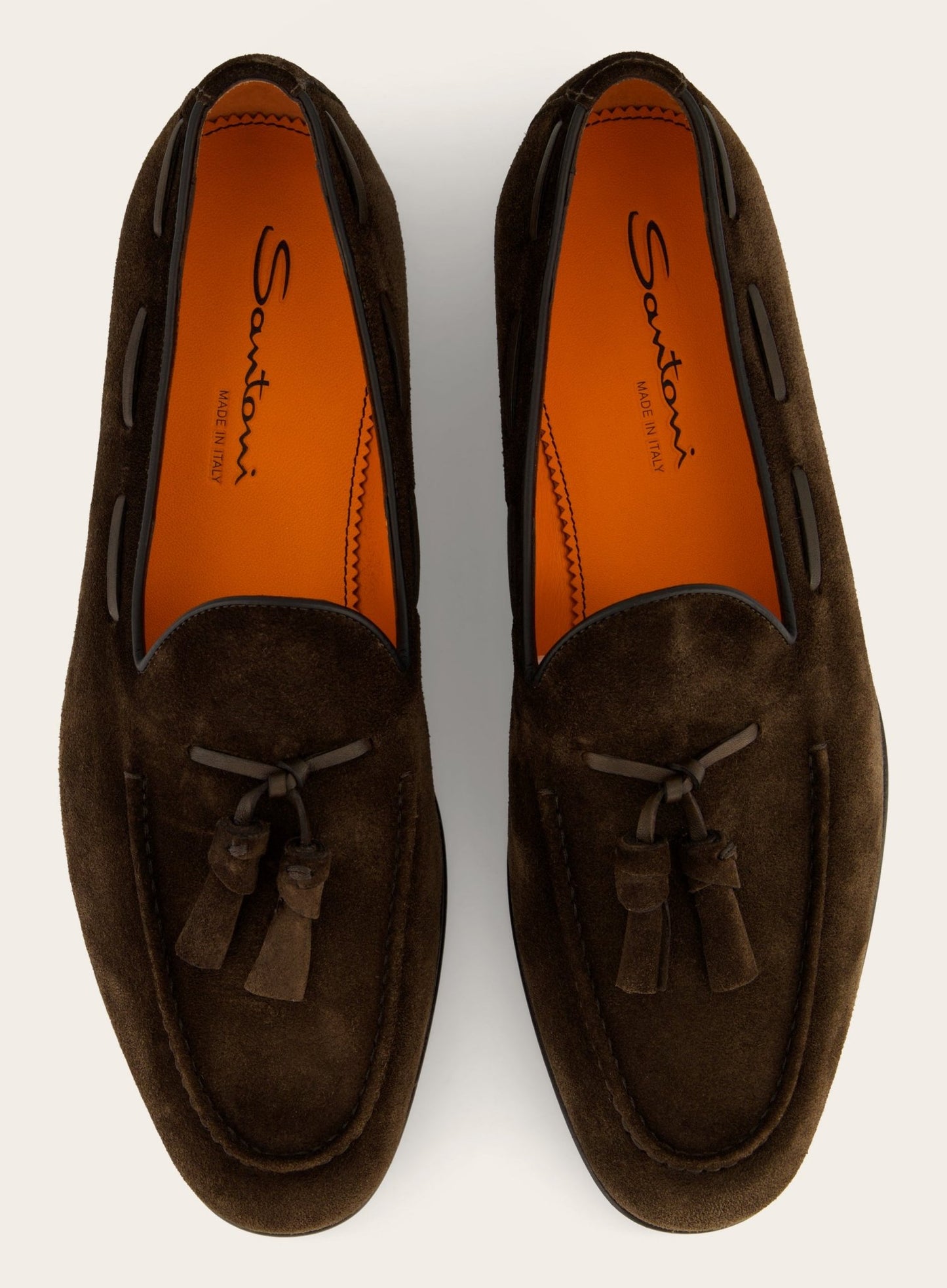 Tassel loafers van suède | D.Bruin