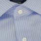 Gestreept Napoli royal oxford shirt  | L.Blauw