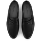Penny loafers van leer | Zwart