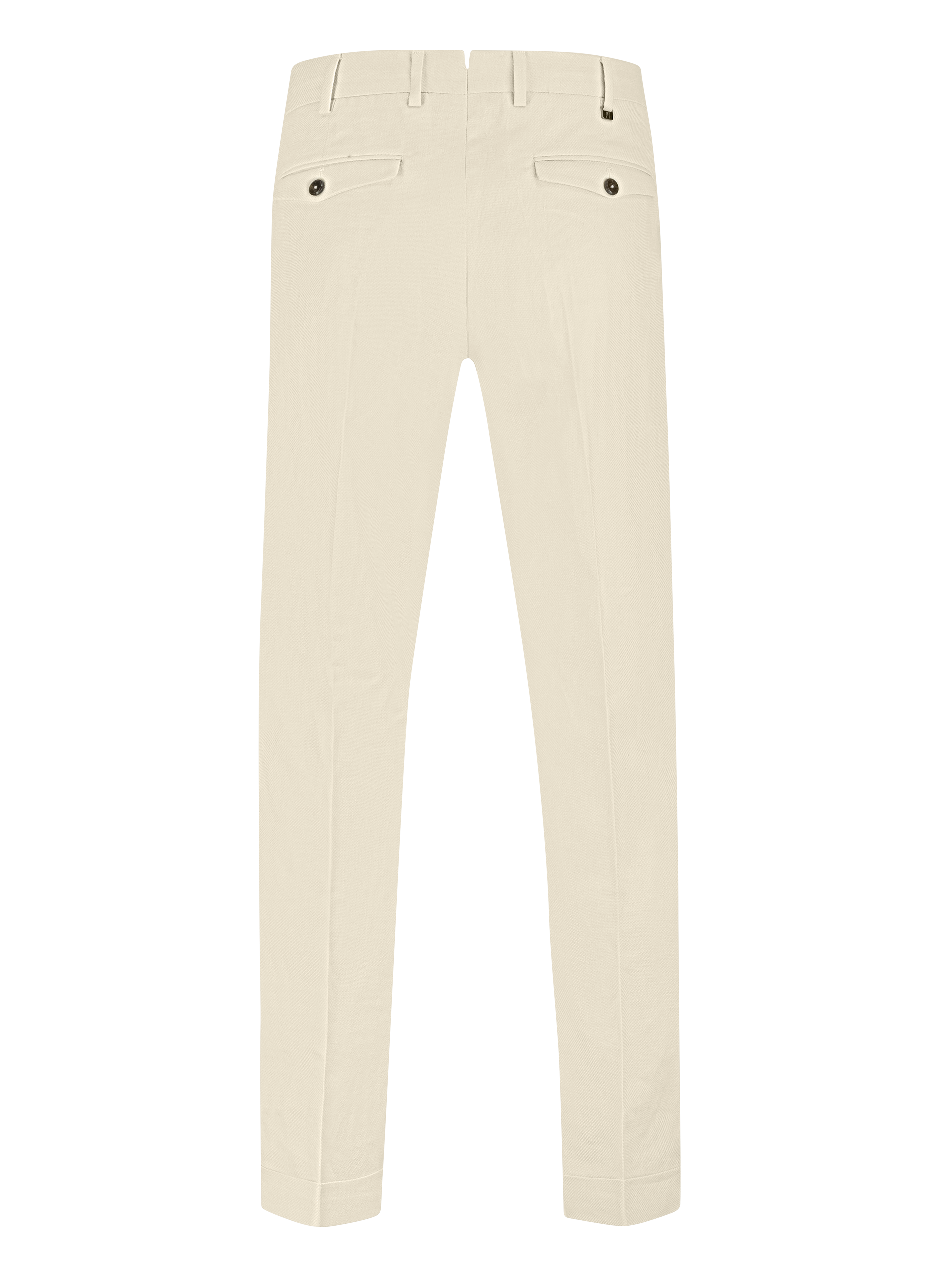 Pantalon van linnen en katoen | ROOM-WIT