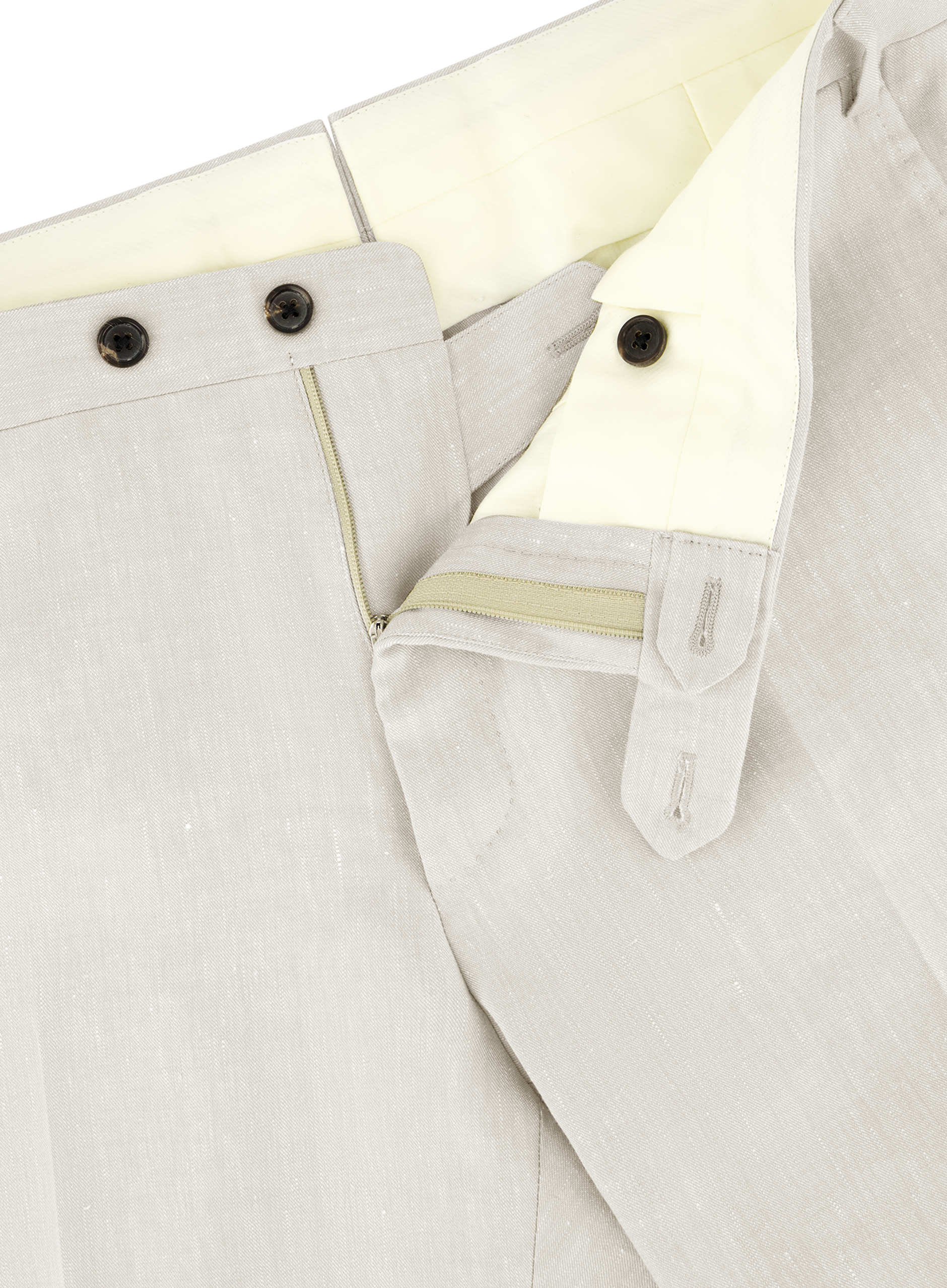 Pak van linnen en Virgin wol | Beige