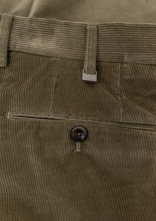 Cotton corduroy trousers