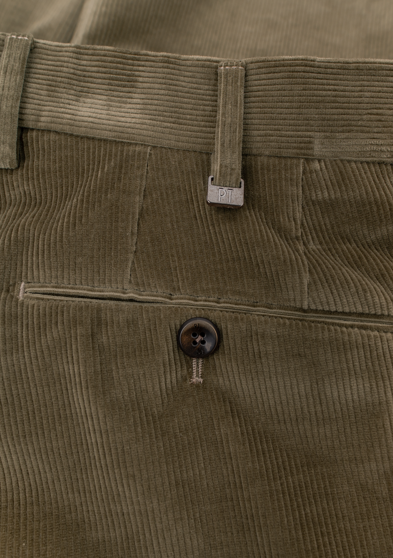 Corduroy broek van katoen | FULL_WIDTH | TAUPE GRIJS