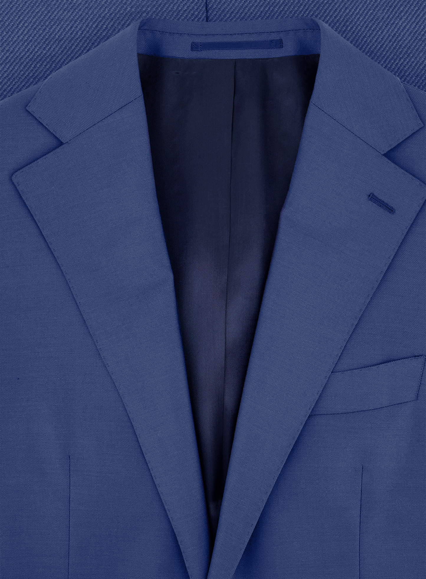 Driedelig pak van wol | FULL_WIDTH | Blauw