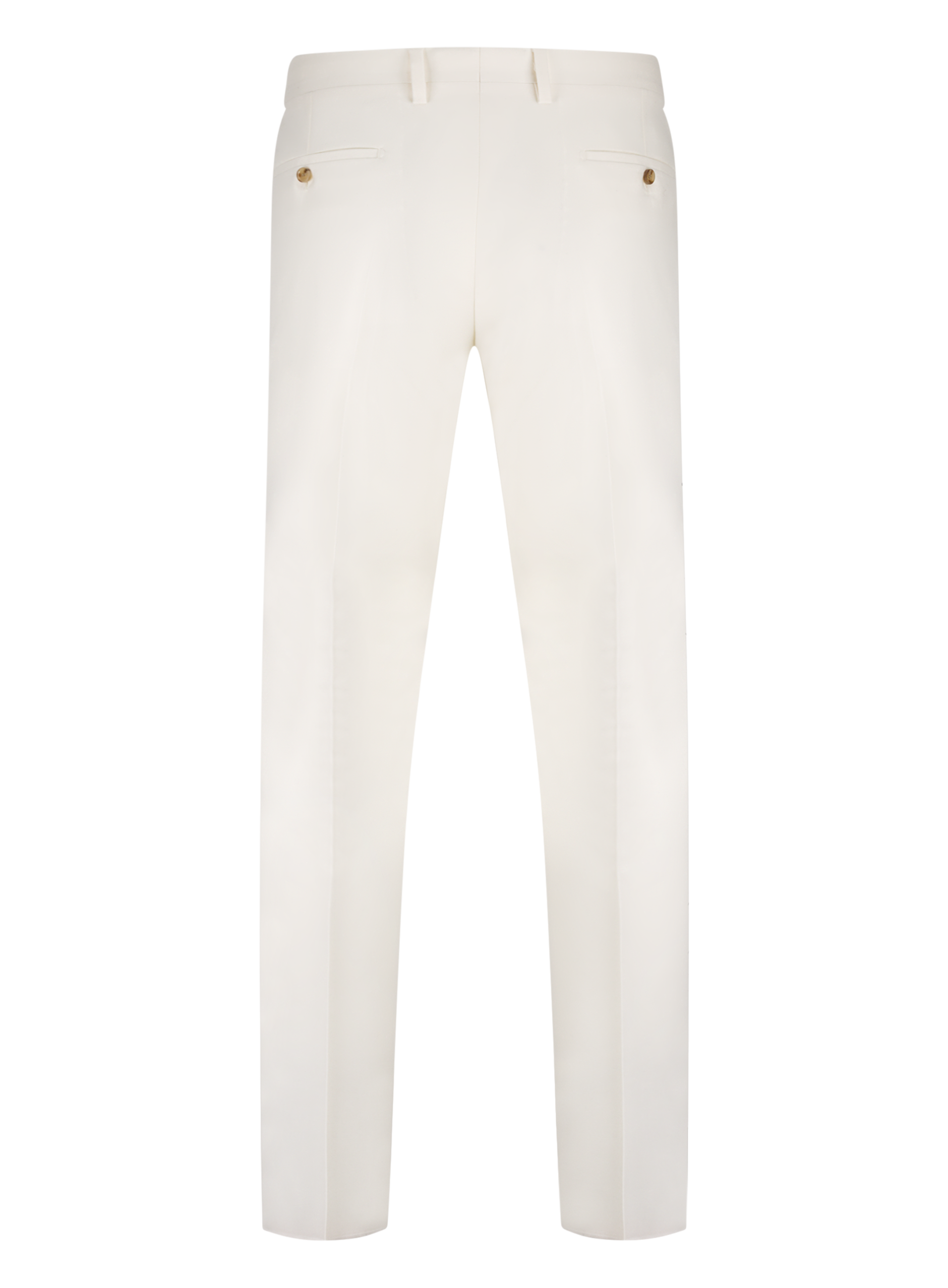 Pantalon van wol | Wit