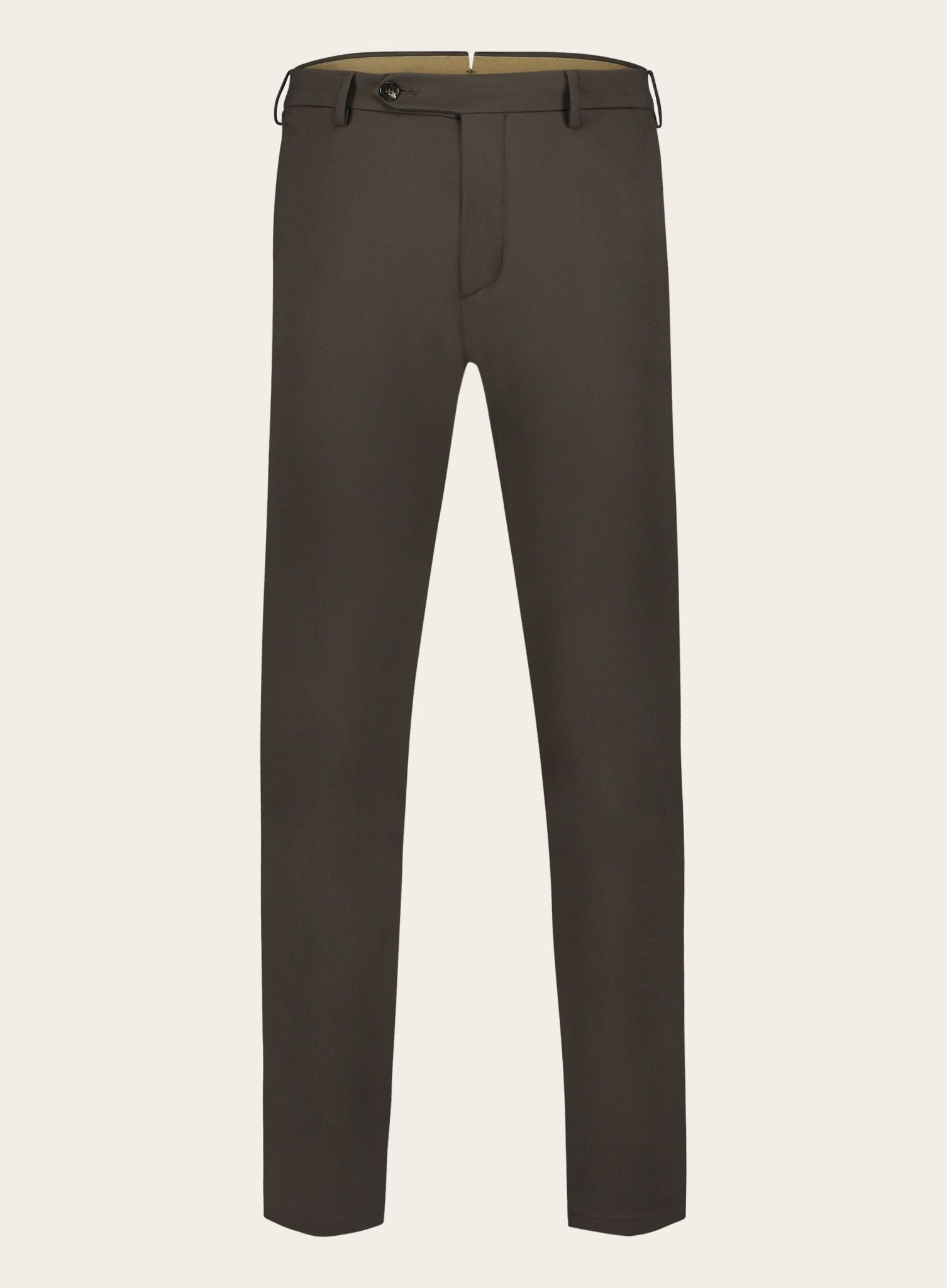 Pantalon met stretch | D.Bruin