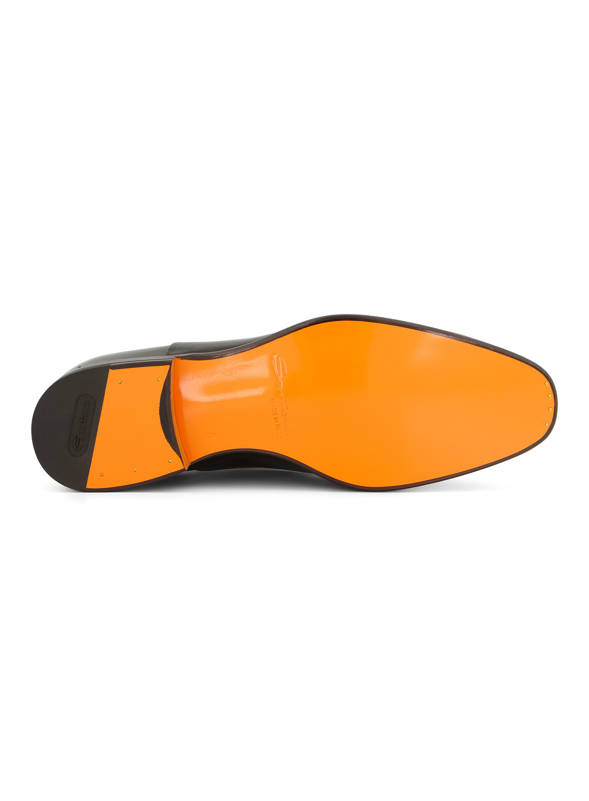 Veterschoenen van leer | Zwart