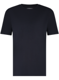 T-shirt van wol | BLUE NAVY
