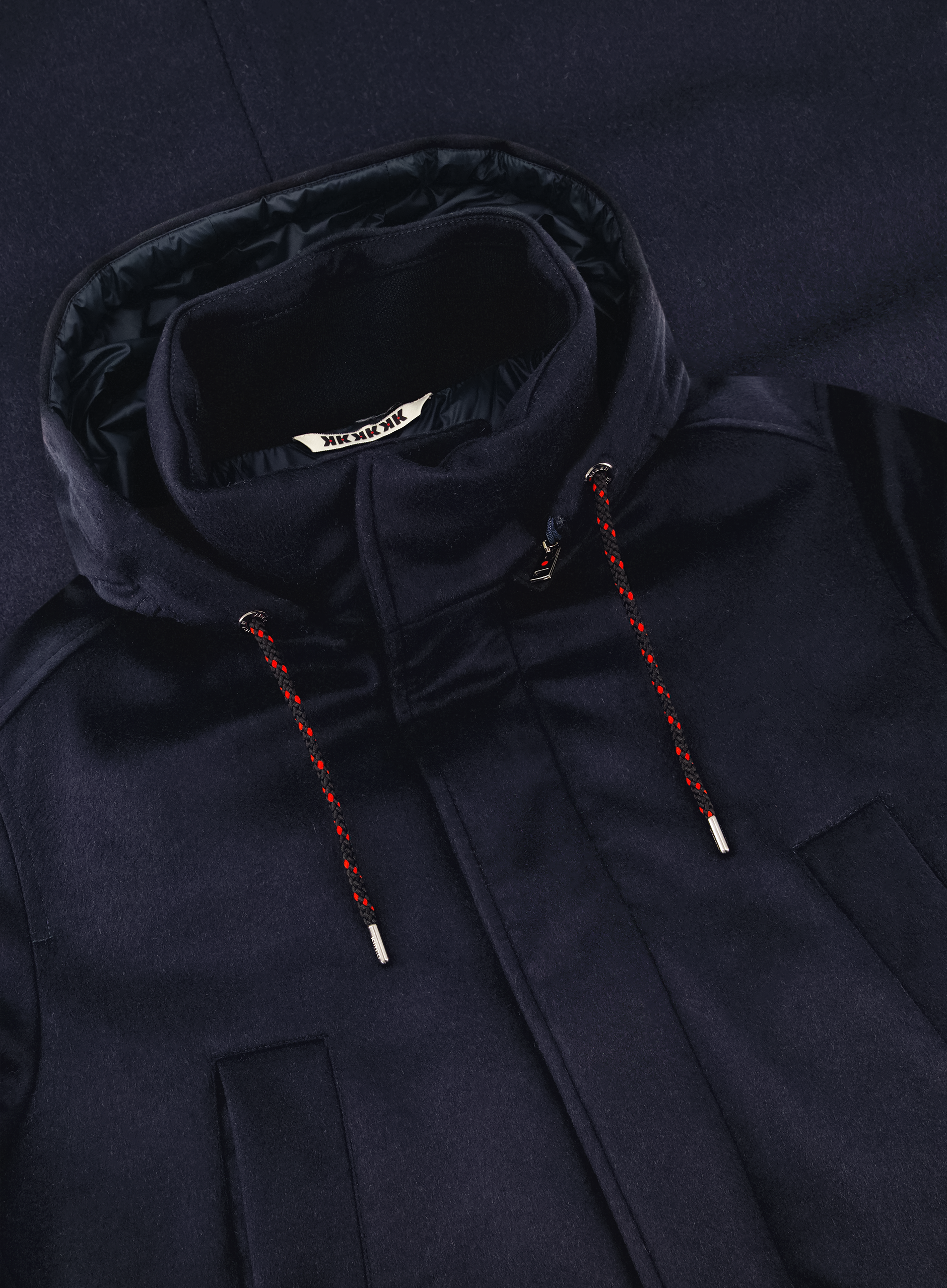 Parka met donsvulling en capuchon | FULL_WIDTH | BLUE NAVY