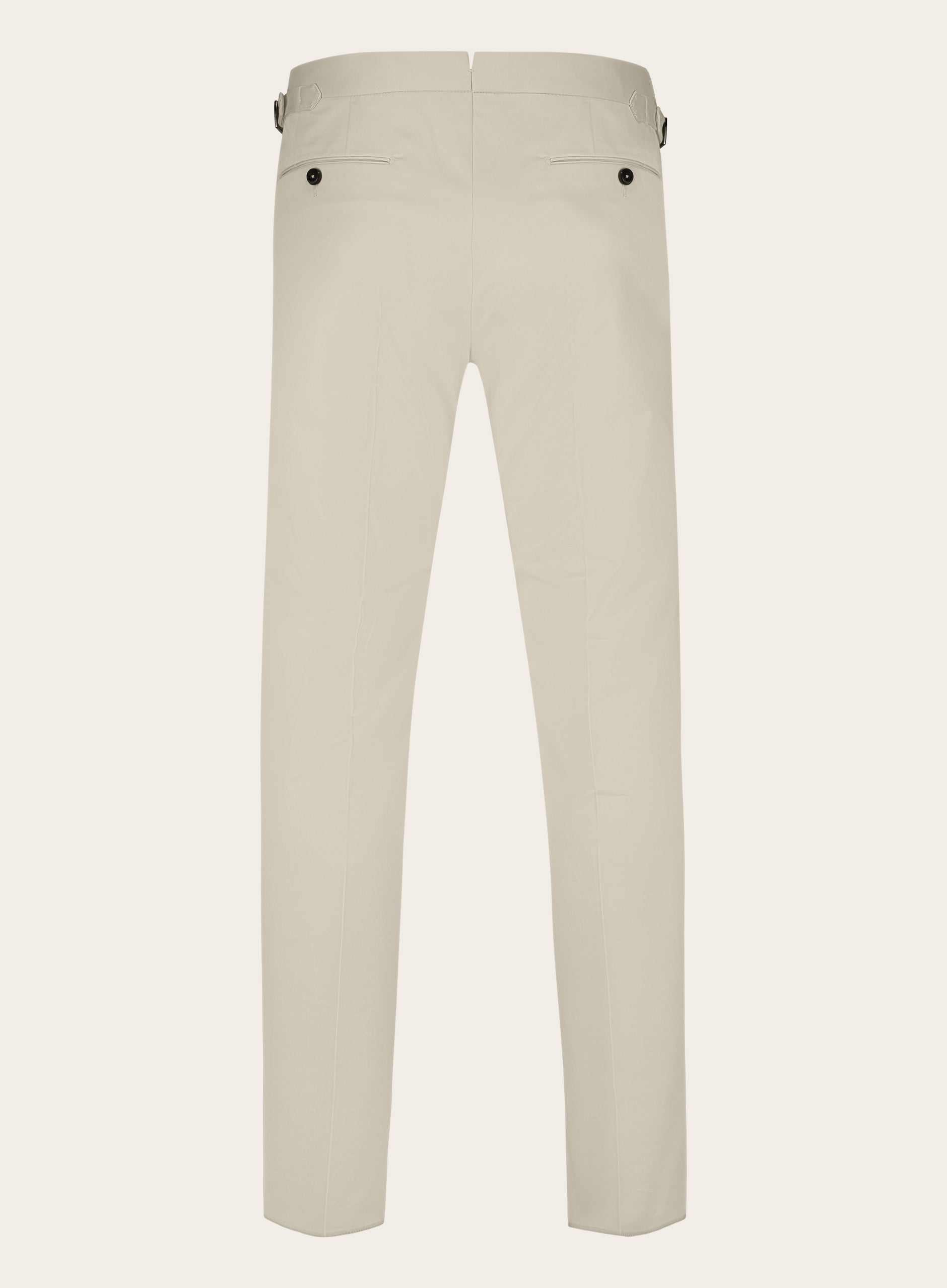 Pantalon van katoen | Beige