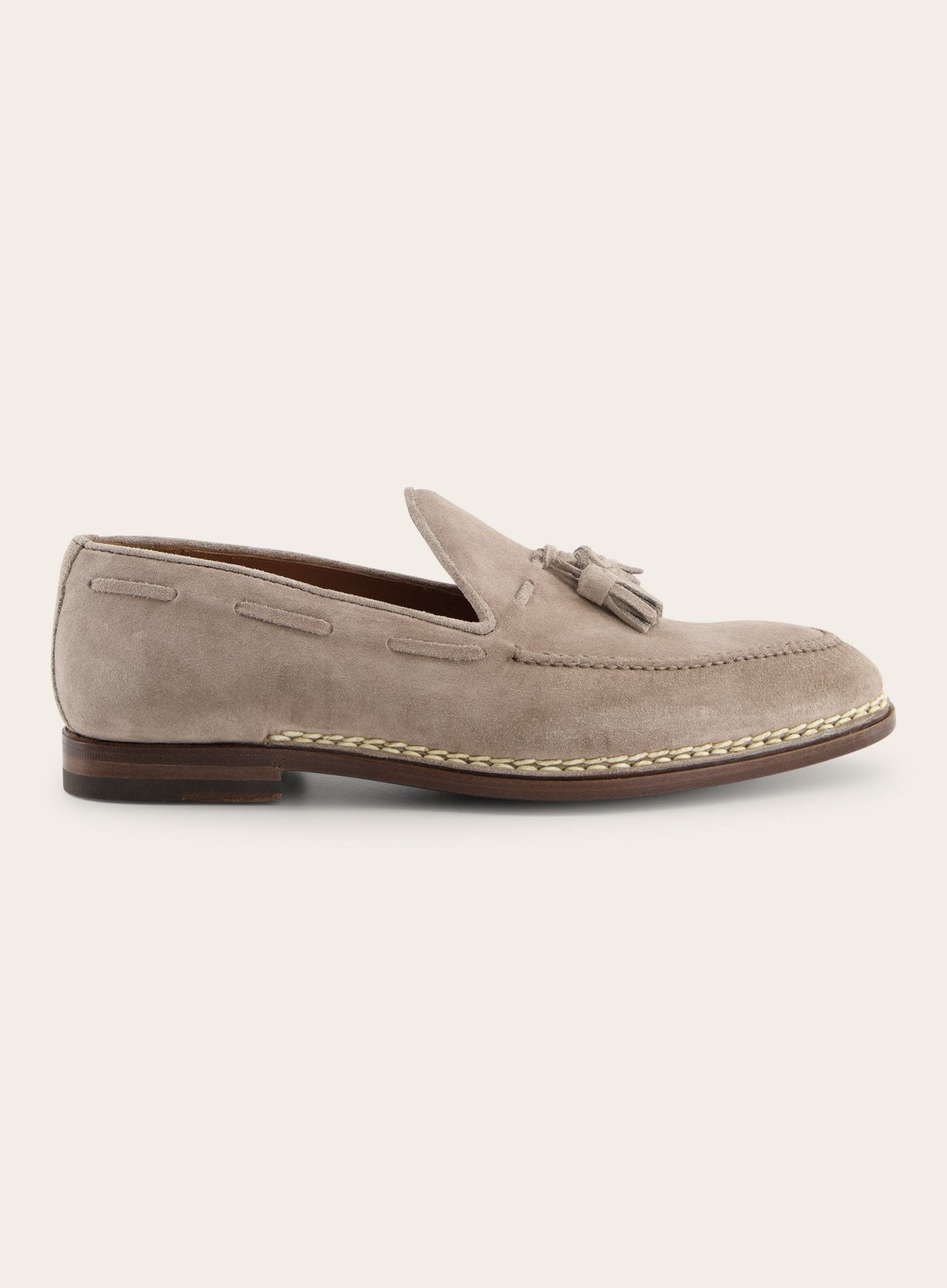 Suède loafers | TAUPE