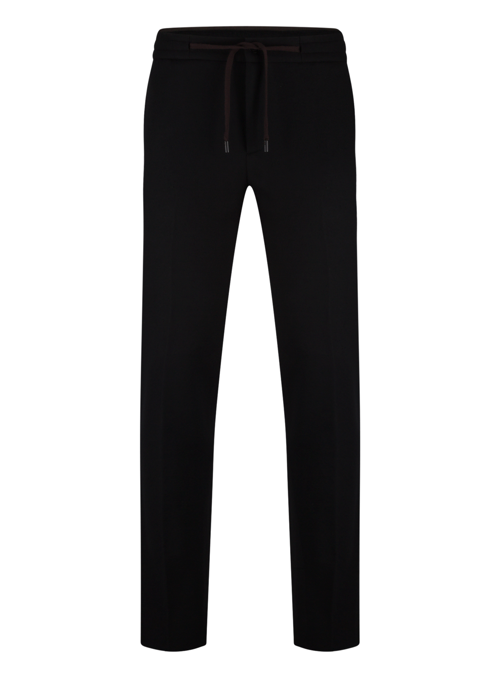 Jog pantalon van virgin wol | Zwart