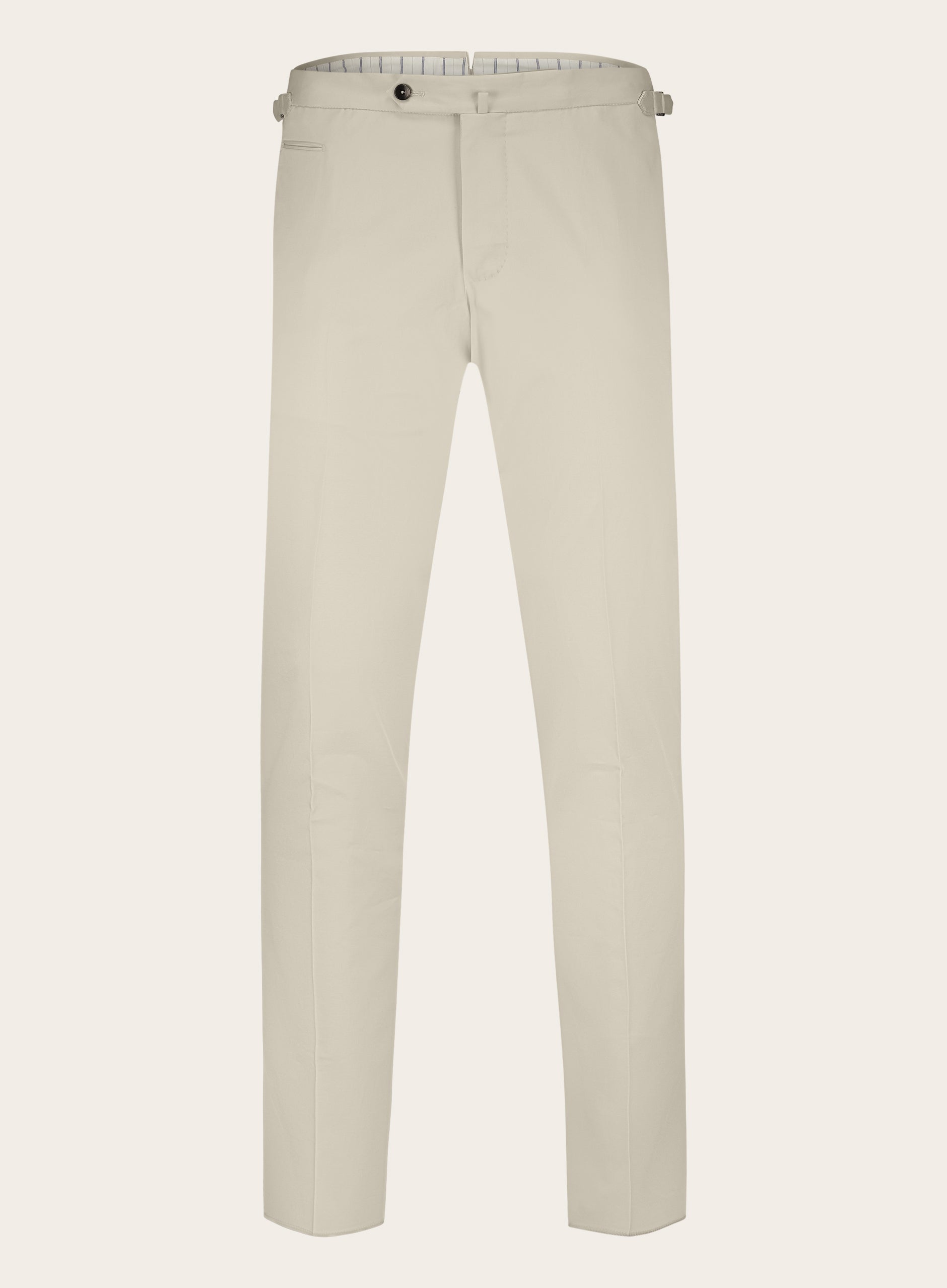 Pantalon van katoen | Beige