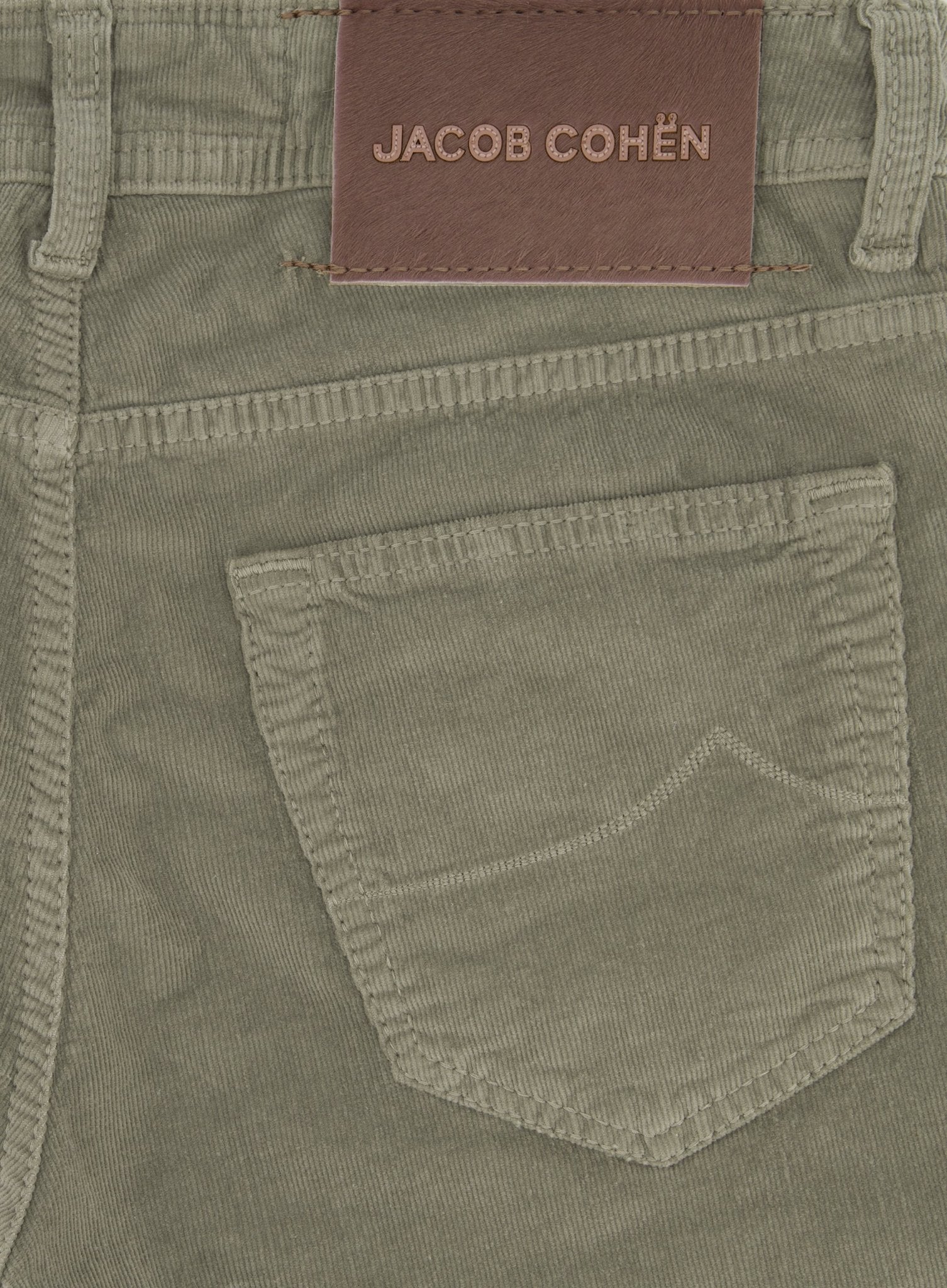 Nick Slim-fit Geribde Jeans | TAUPE