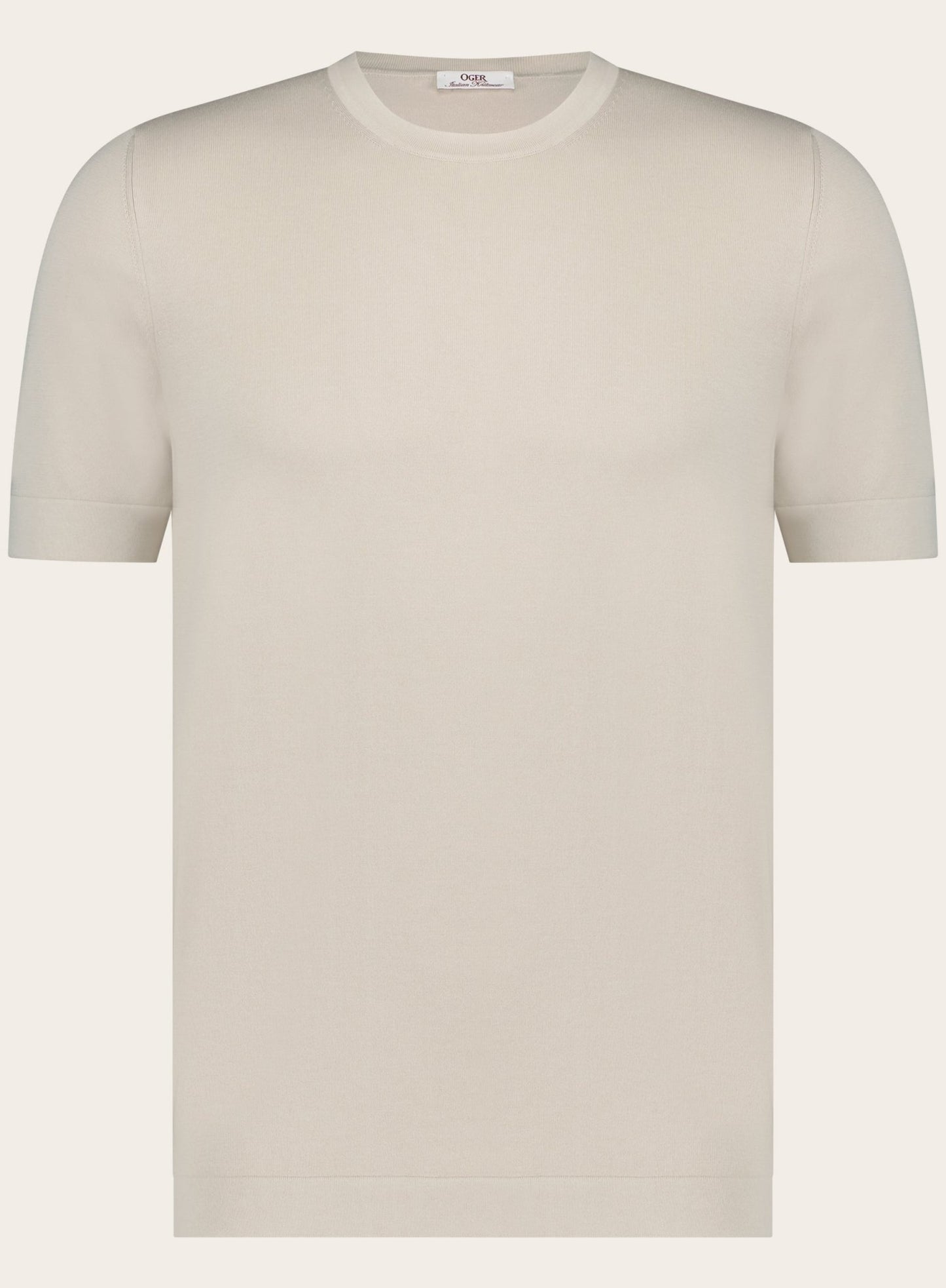 Slim-fit T-shirt | Beige