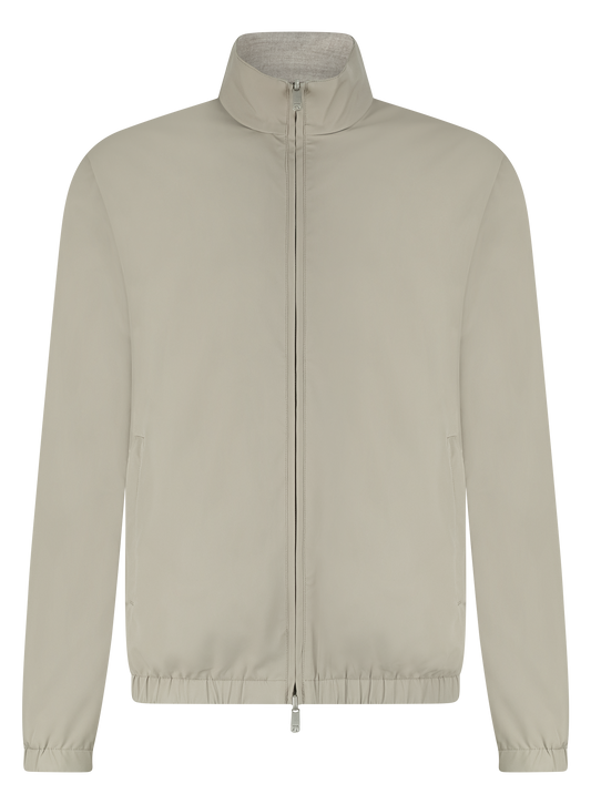 Reversible jack van wol en cashmere | Beige