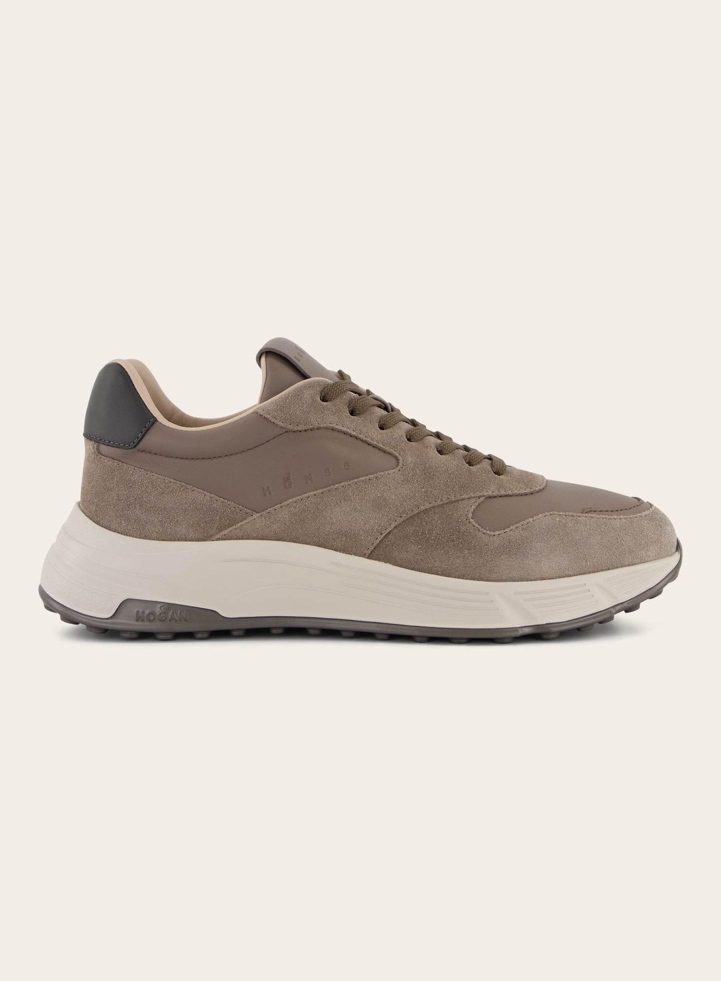 Hyperlight sneakers van suède | TAUPE