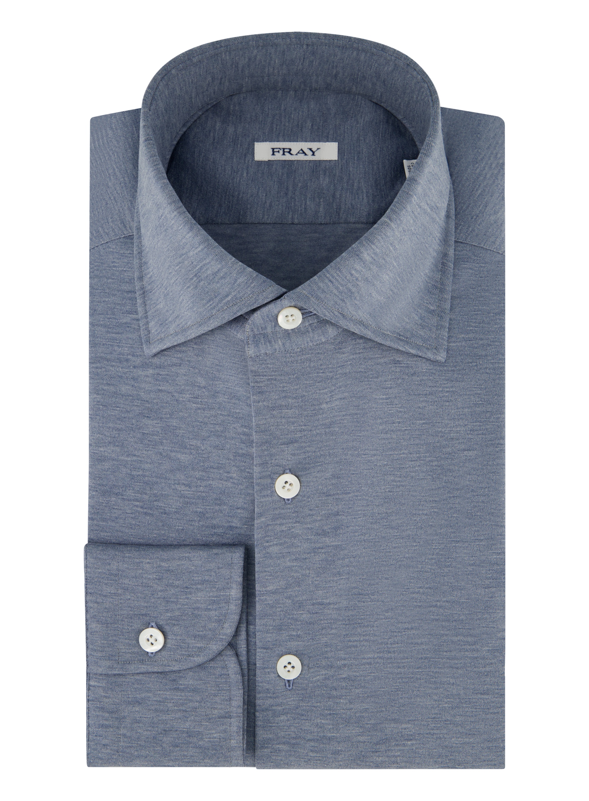 Gabriel overhemd van katoen | BLAUW MELEE