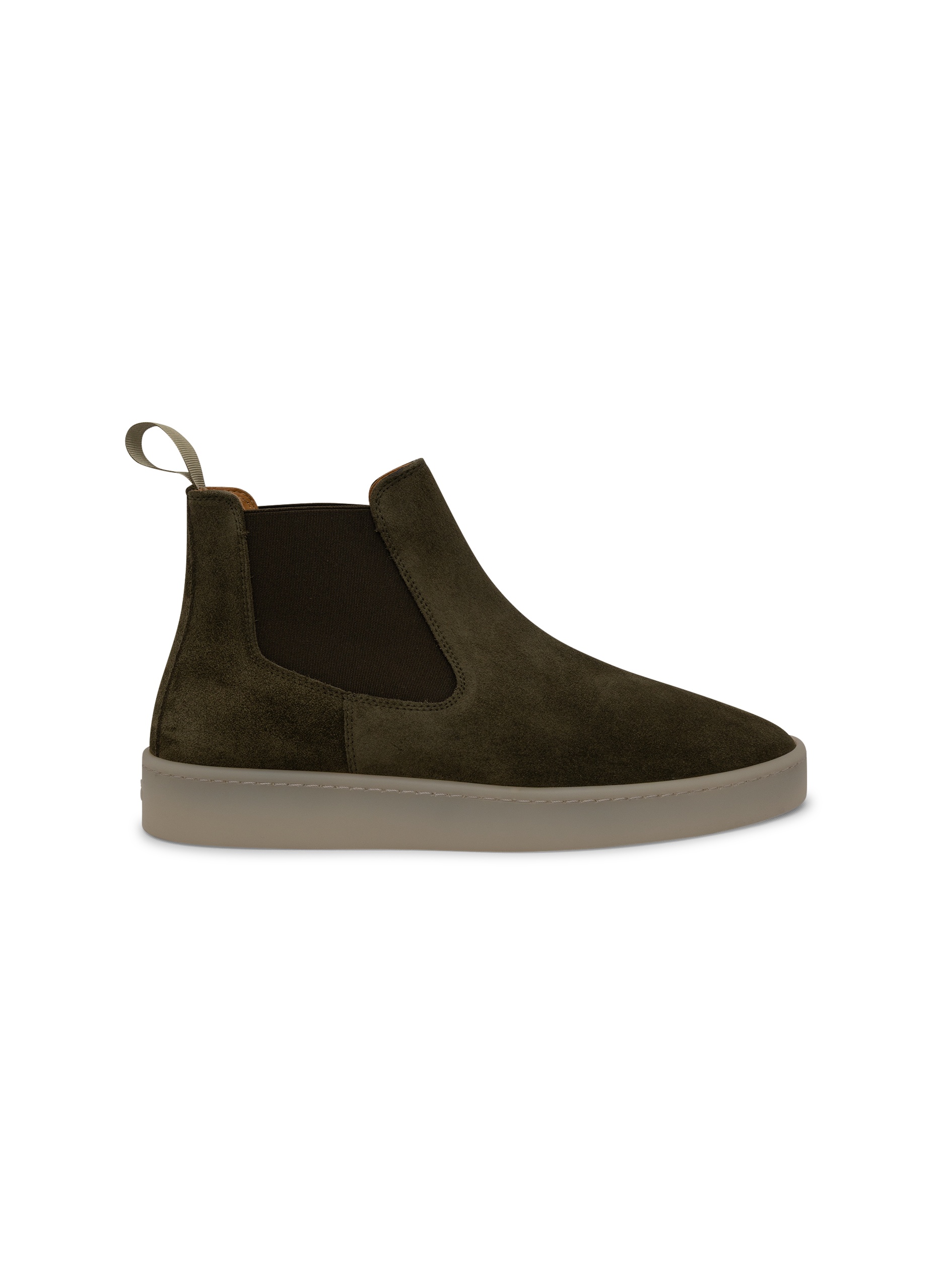 Urban chelsea boots van suède | Groen