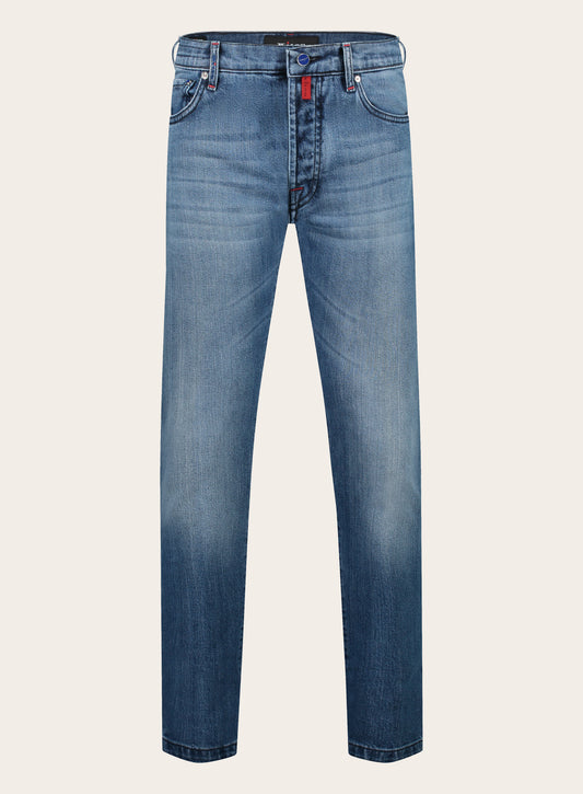5-pocket jeans | JEANS BLAUW