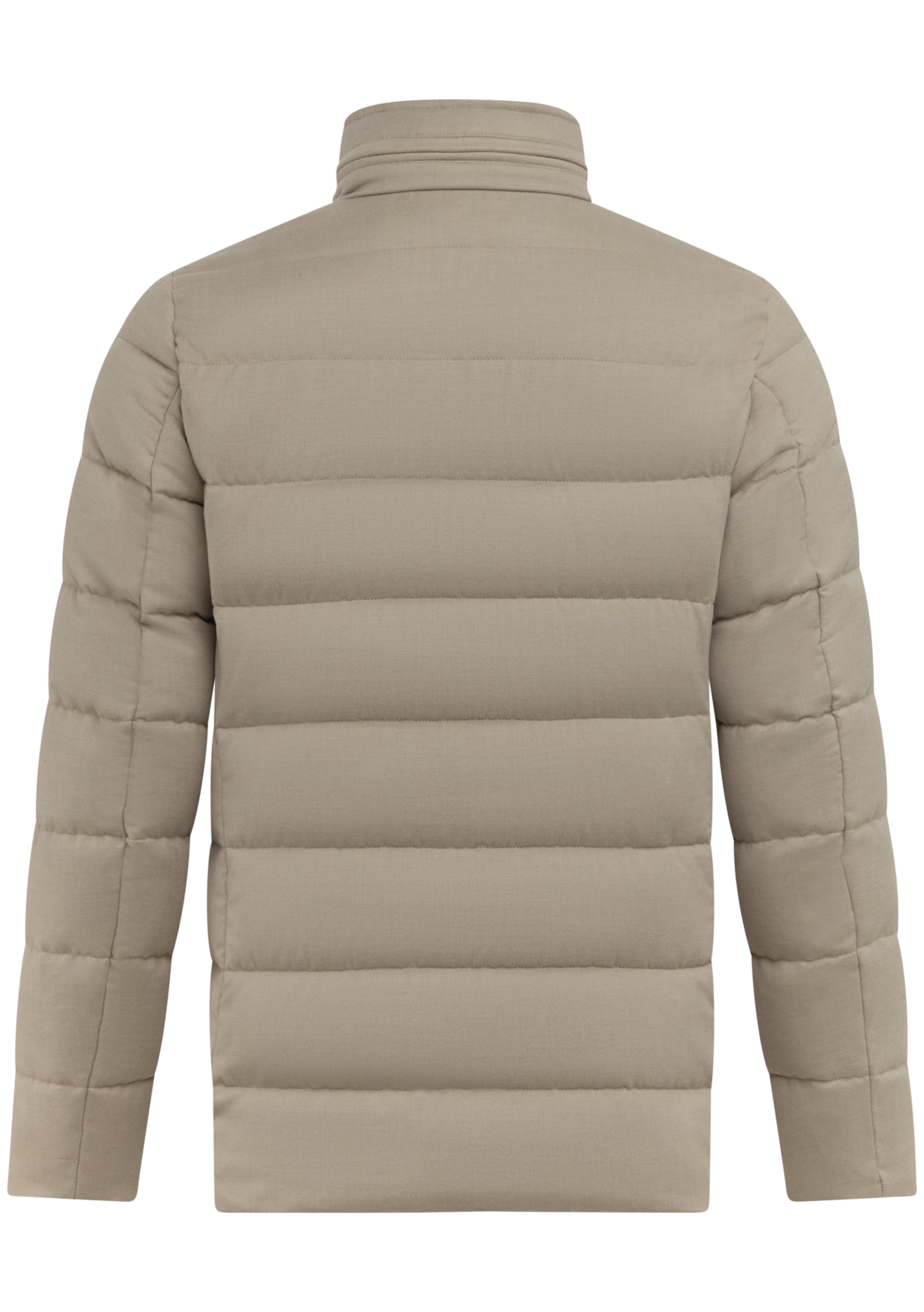 Gewatteerde jas | Beige